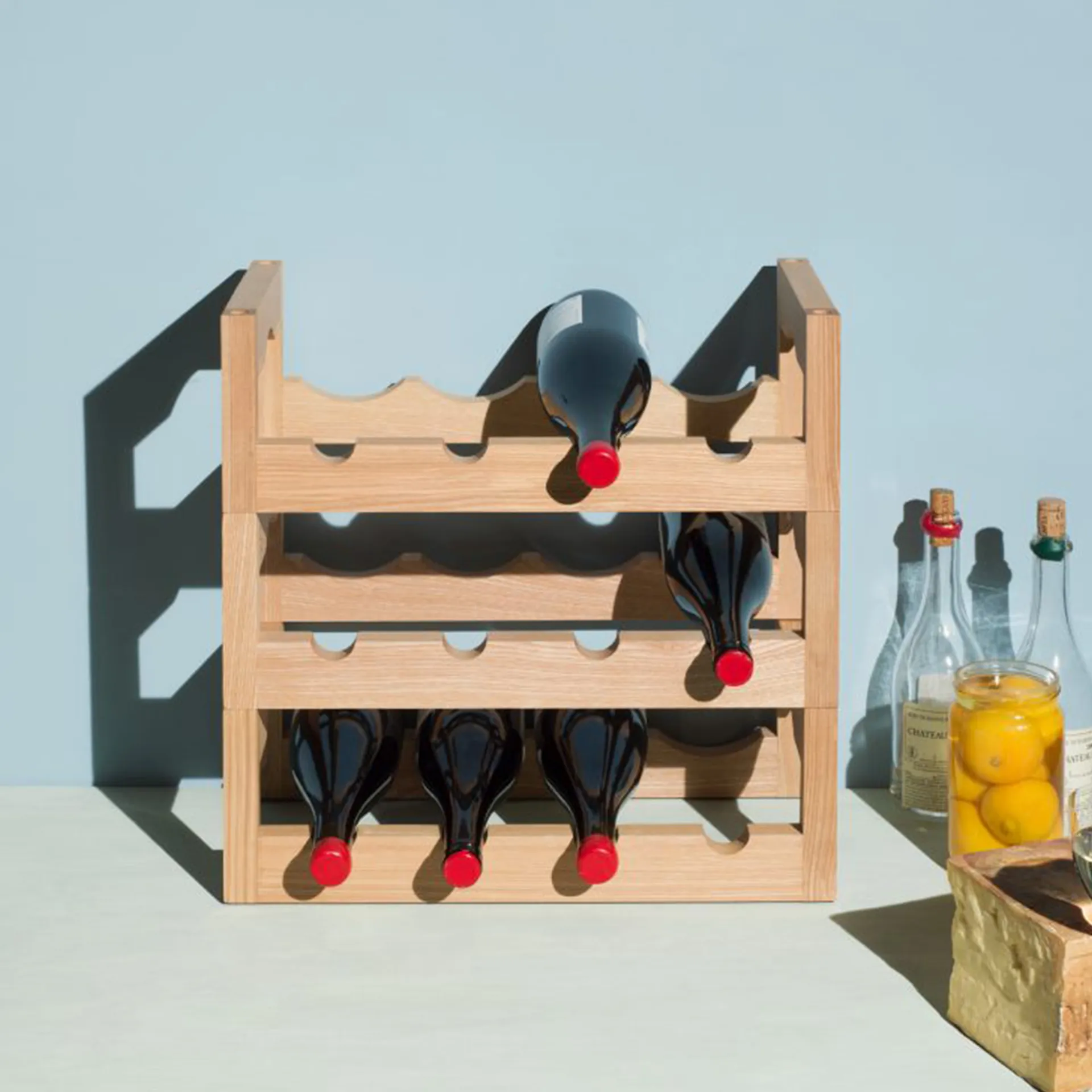 Silo Stackable Wine Rack - Massproductions - NO GA