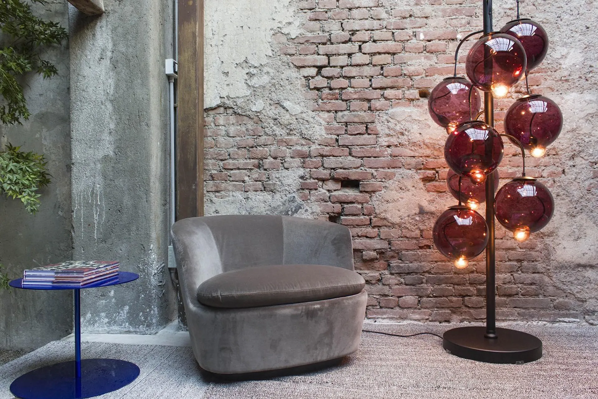 Meltdown Floorlamp 8 Diffusers - Cappellini - NO GA