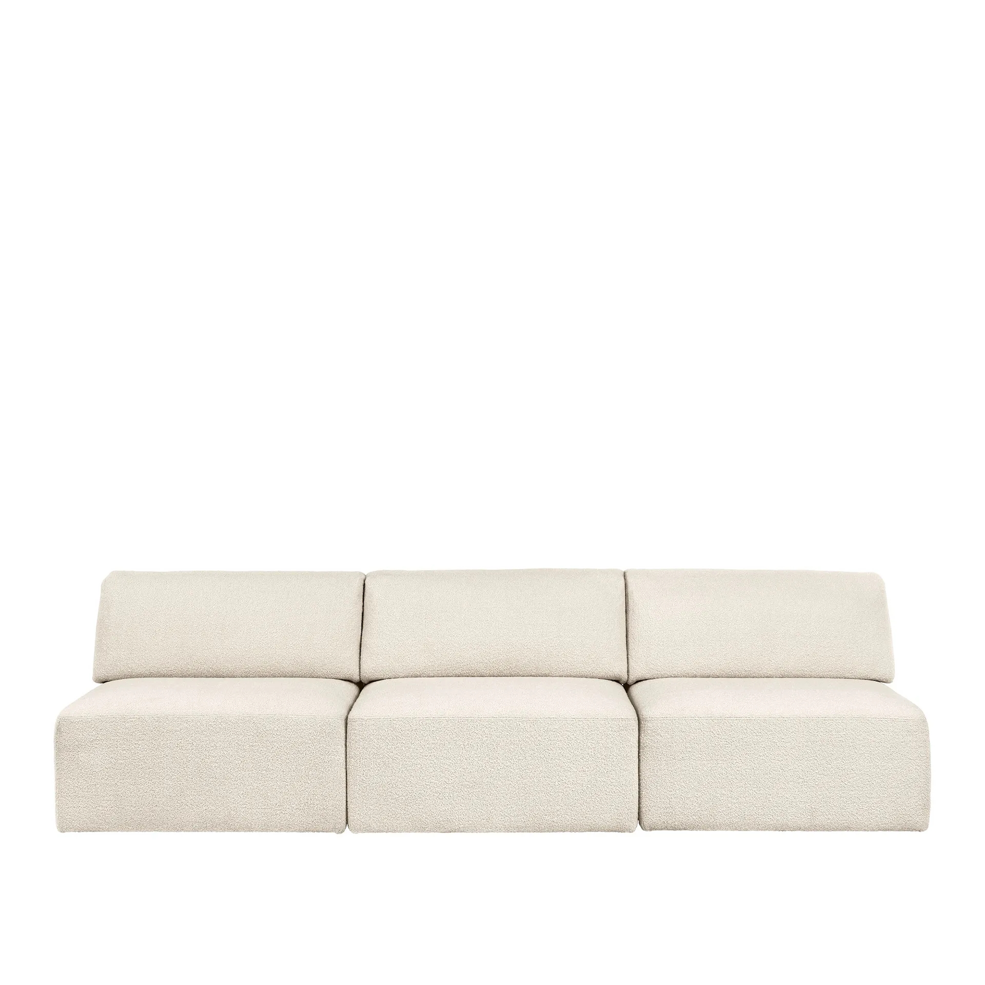 Wonder Sofa 3-seater without Armrest - Gubi - NO GA