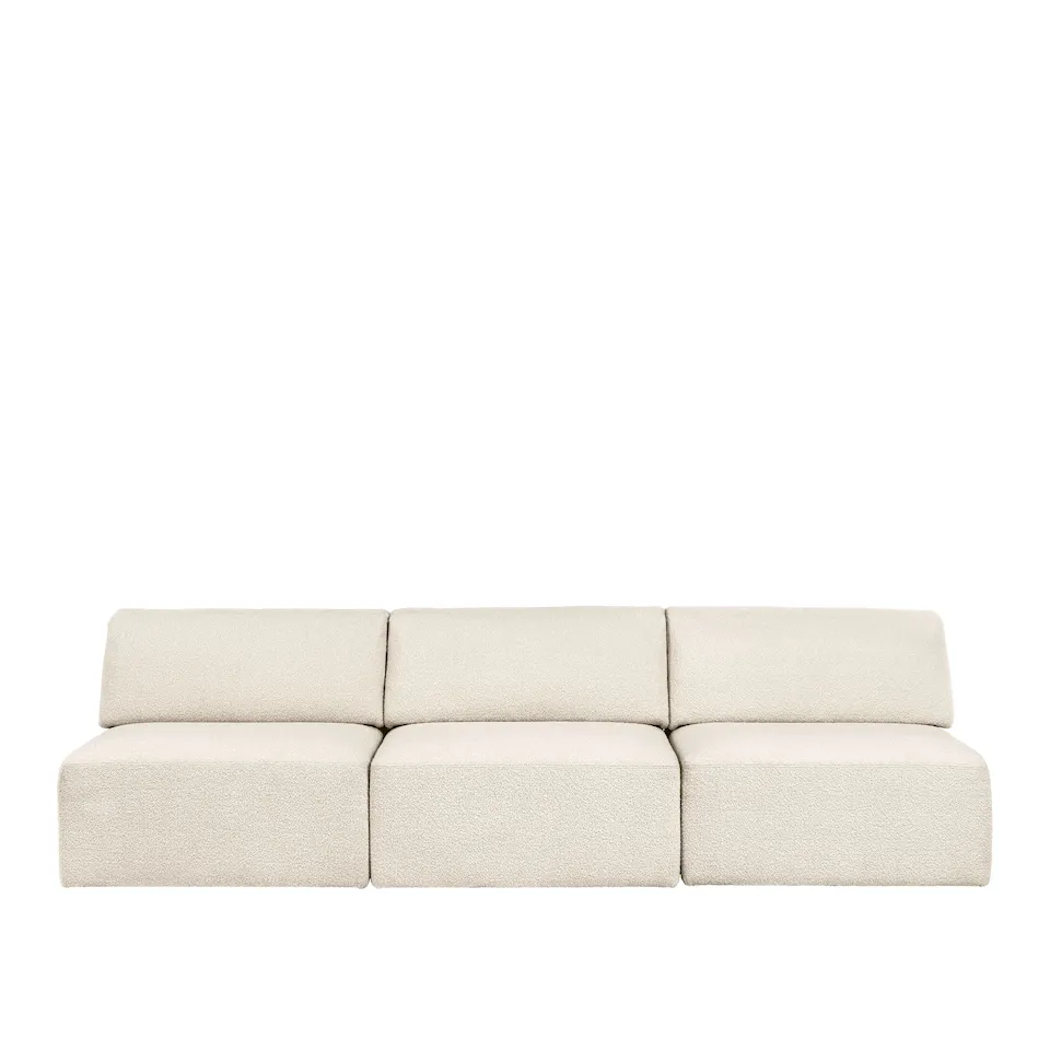 Wonder Sofa 3-seater without Armrest