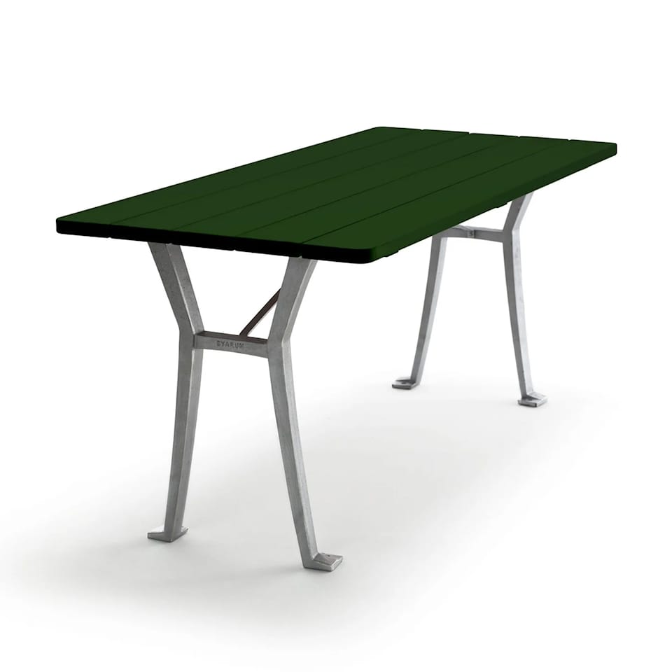 Lessebo Table Green Lacquered Pine Wood