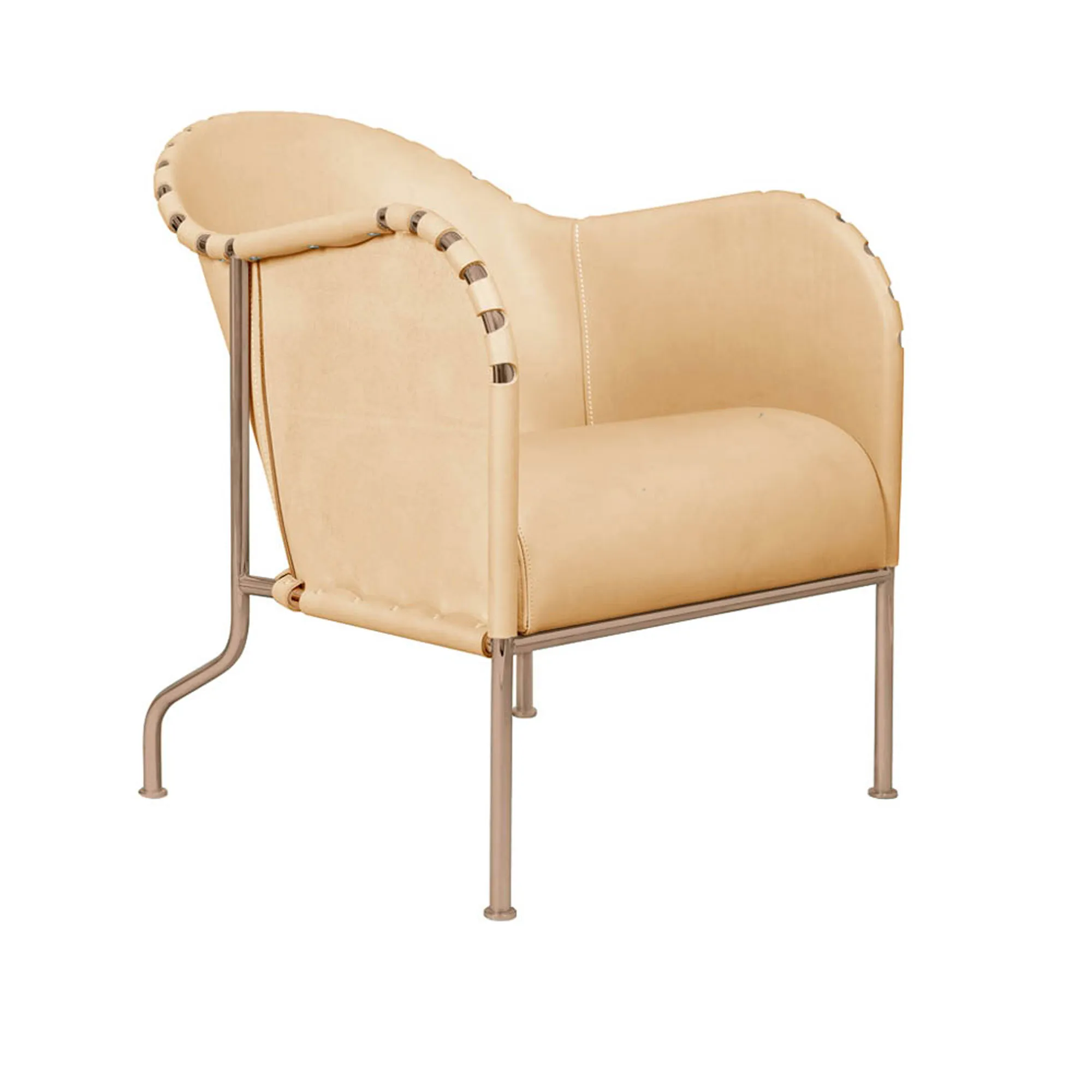 Bruno Armchair Copper - 1