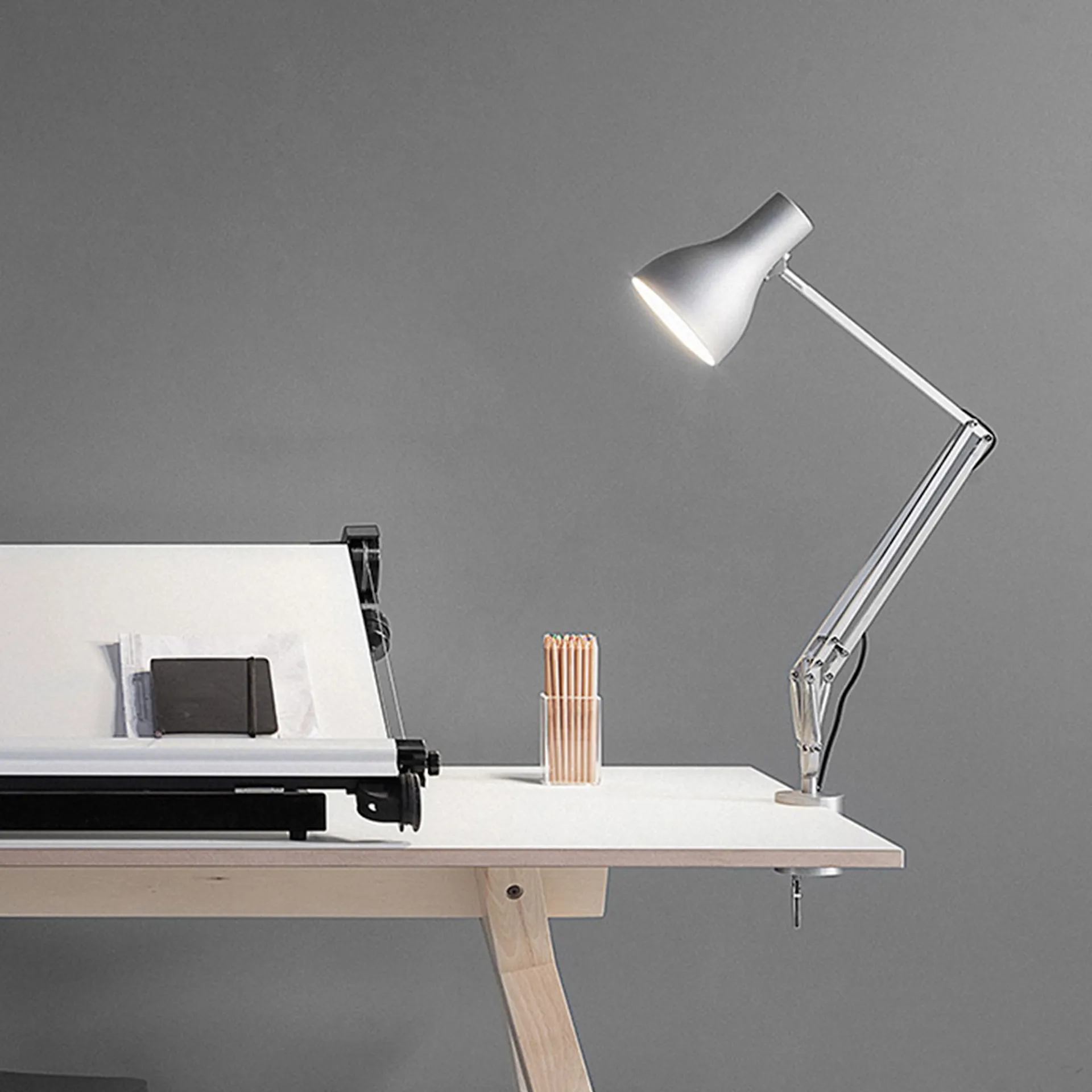 Type 75 Desk Lamp With Clamp - Anglepoise - NO GA