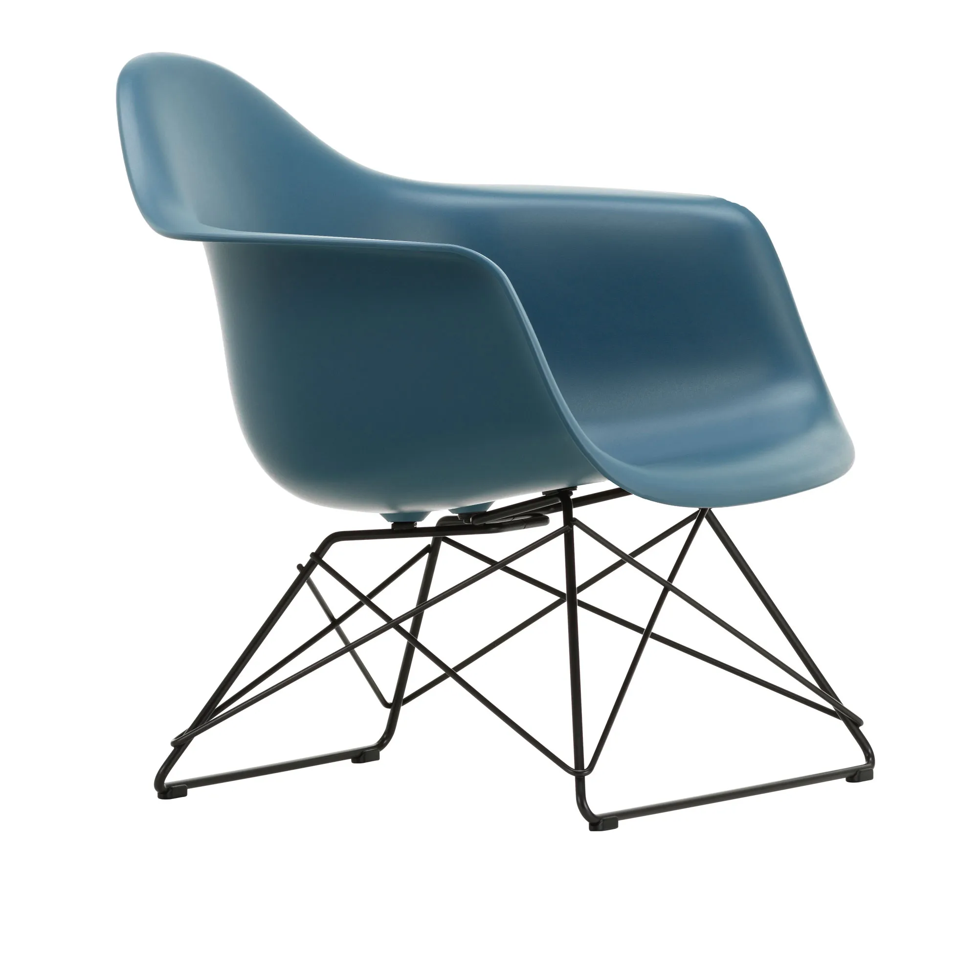 Eames RE Plastic Armchair LAR Basic Dark - 1