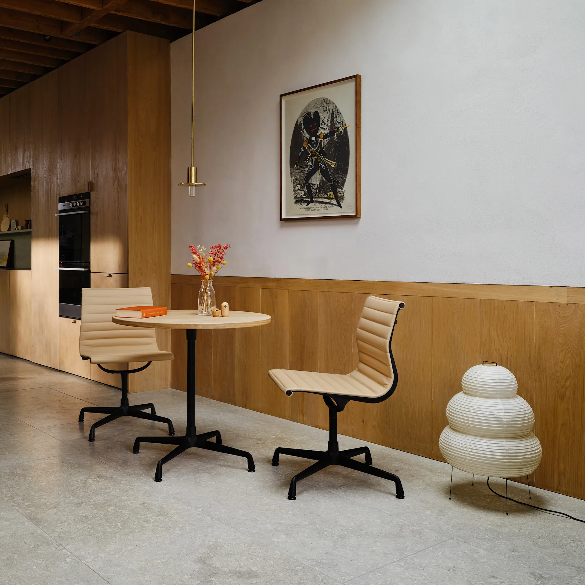 Akari 25N lattiavalaisin - Vitra - Isamu Noguchi - NO GA