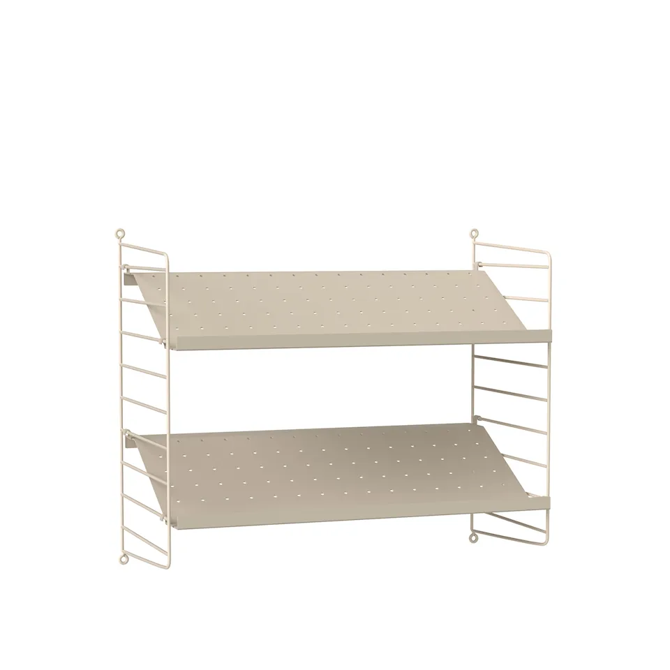 Hall shelving system F 60cm beige