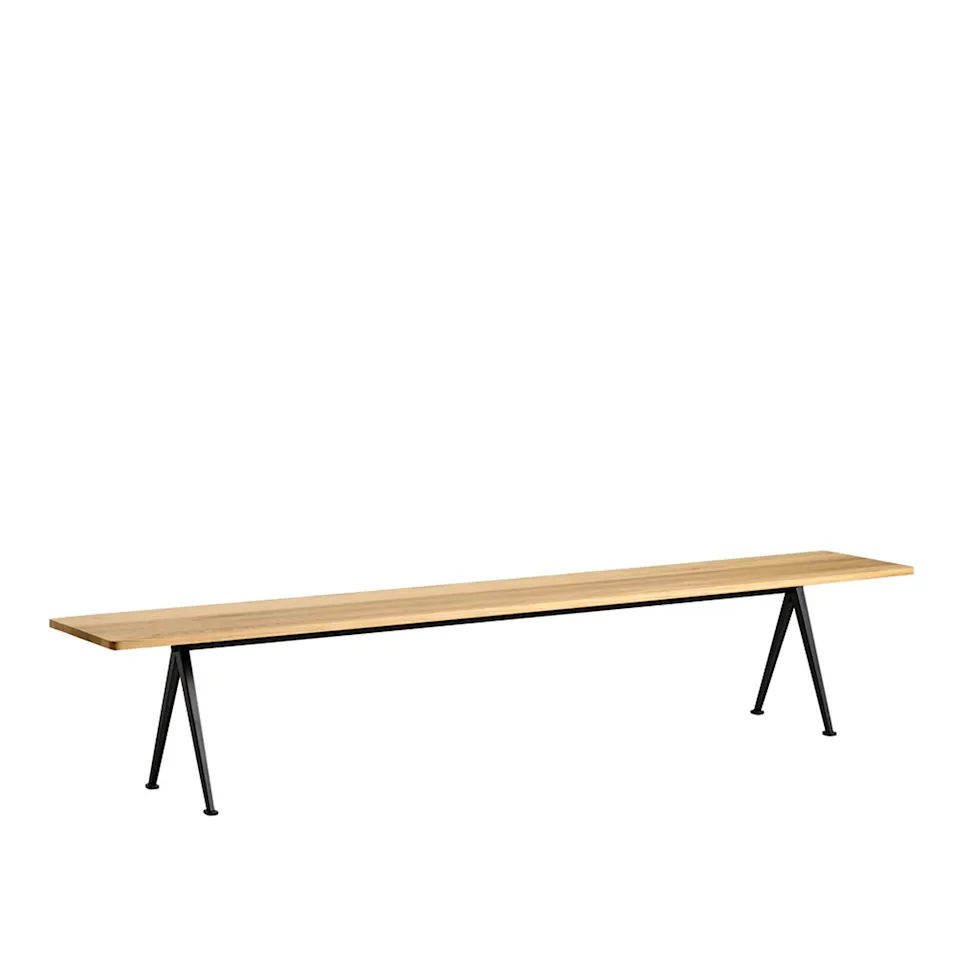 Pyramid Bench 12 250 cm Black