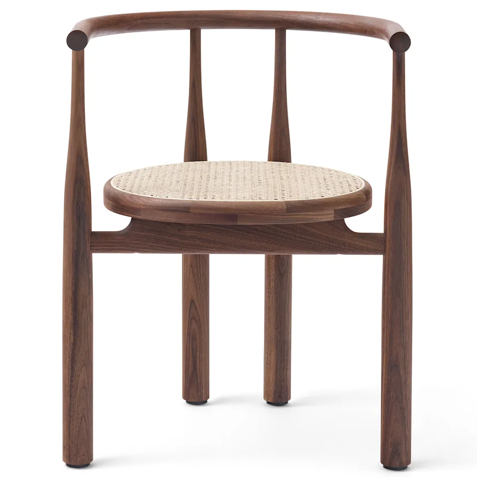 Bukowski-stol med rattan