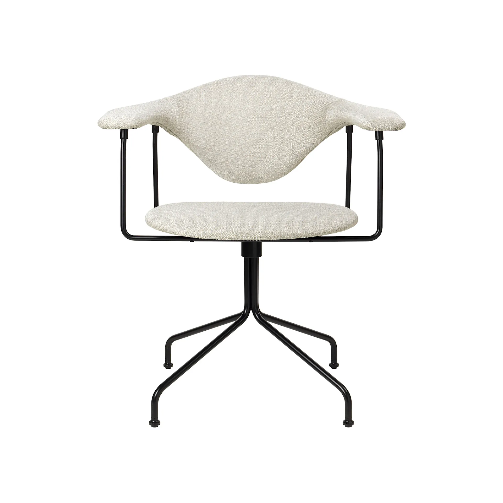 Masculo Meeting Chair - Fully Upholstered, Swivel base, PG. B Dedar, Eero Special FR 106 - Gubi - GamFratesi - NO GA