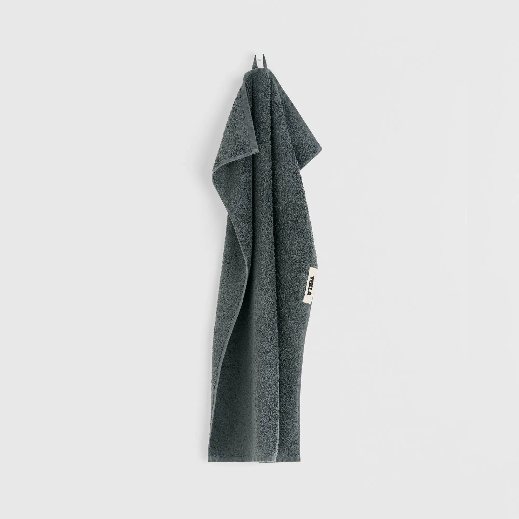 Terry Charcoal Grey Towel - 5