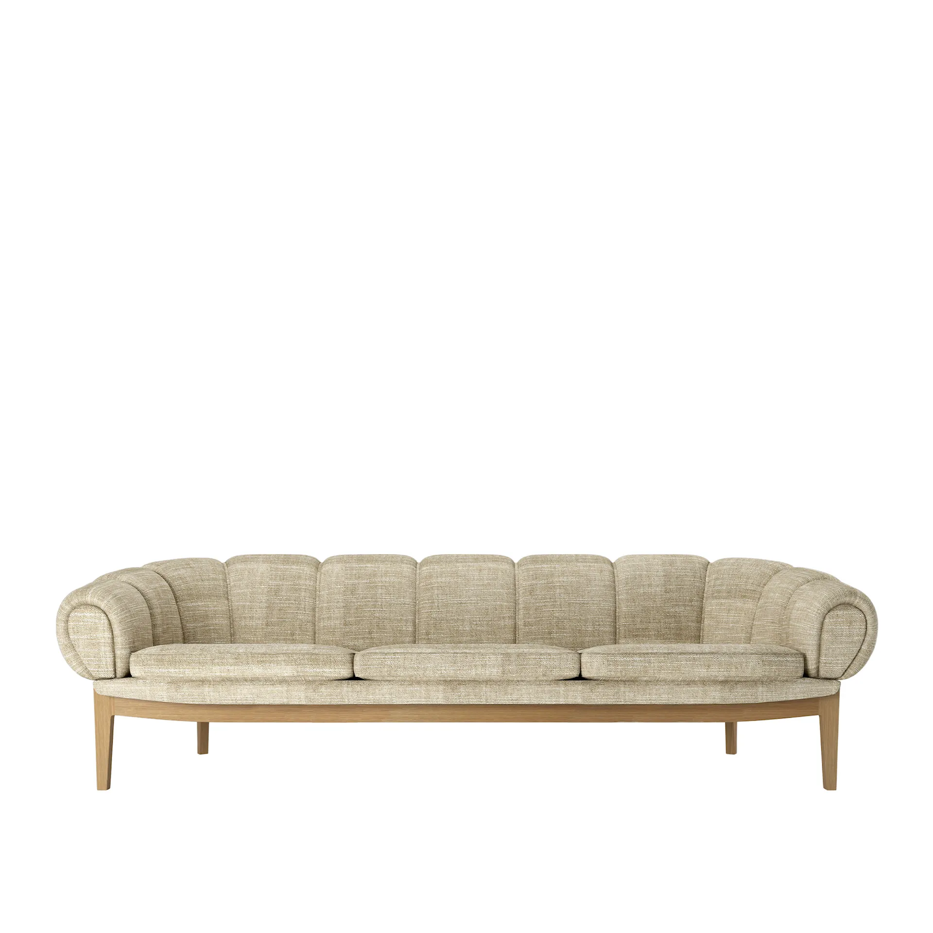 Croissant Sofa 3-seater - Gubi - NO GA