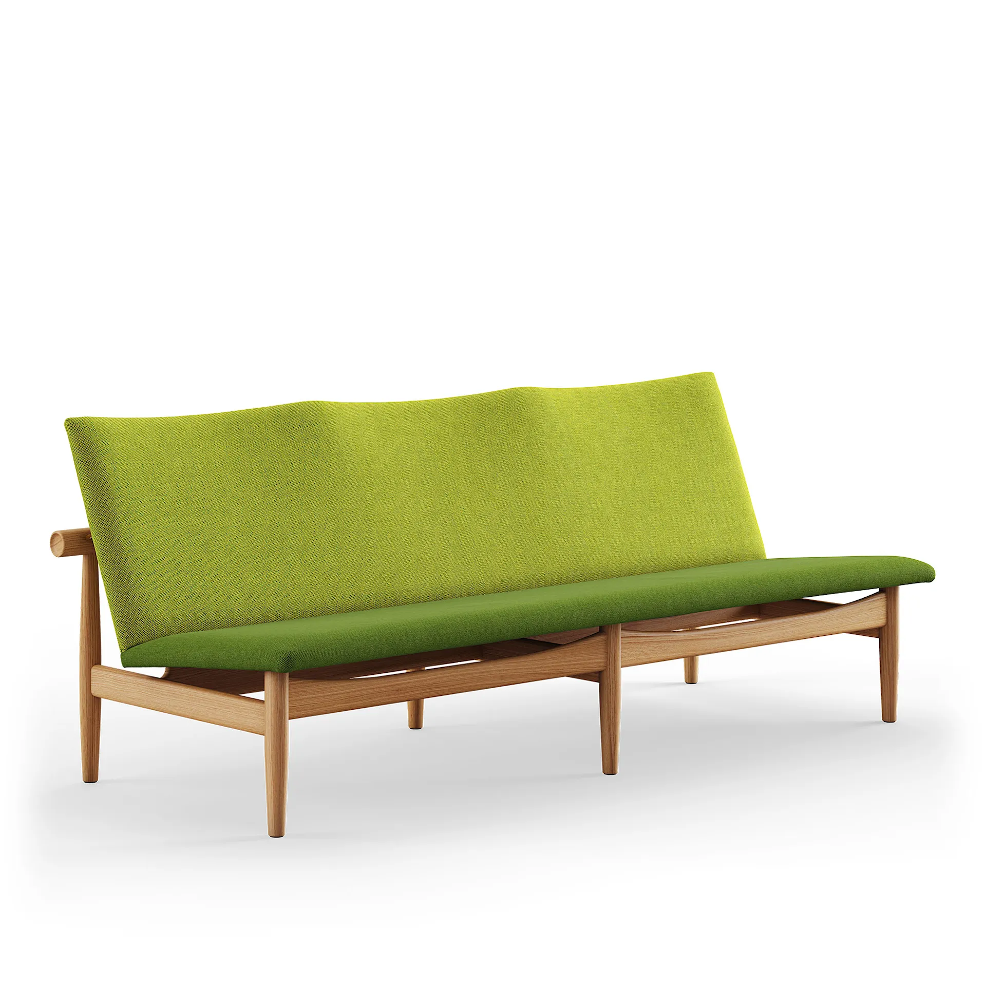 Japan Sofa 3-seater, Clear oiled oak, Cat. 1 Remix 123 - House of Finn Juhl - Finn Juhl - NO GA