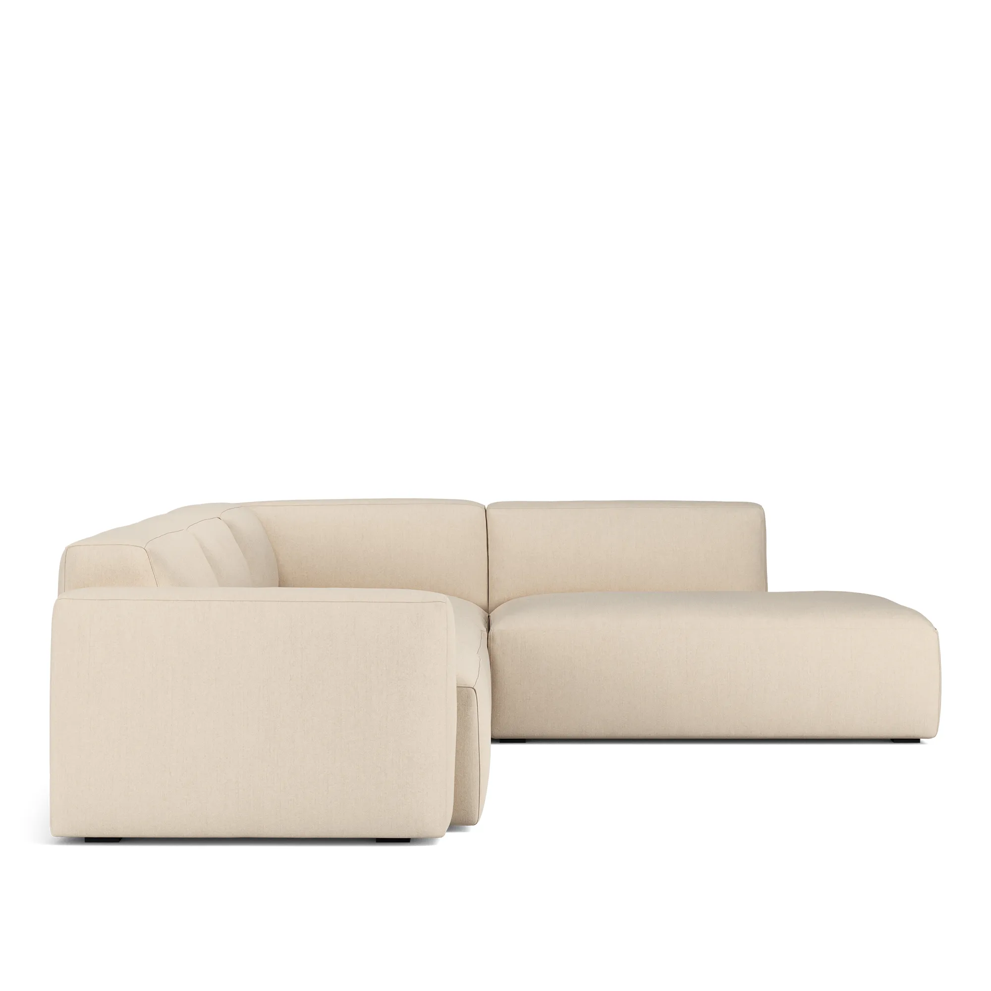 Brick 4-Seater Corner Open End Right - 3