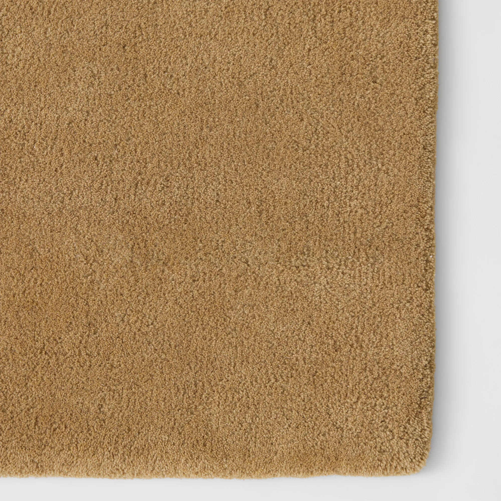 Origin Solid Shadow Beige Wool Rug - 6