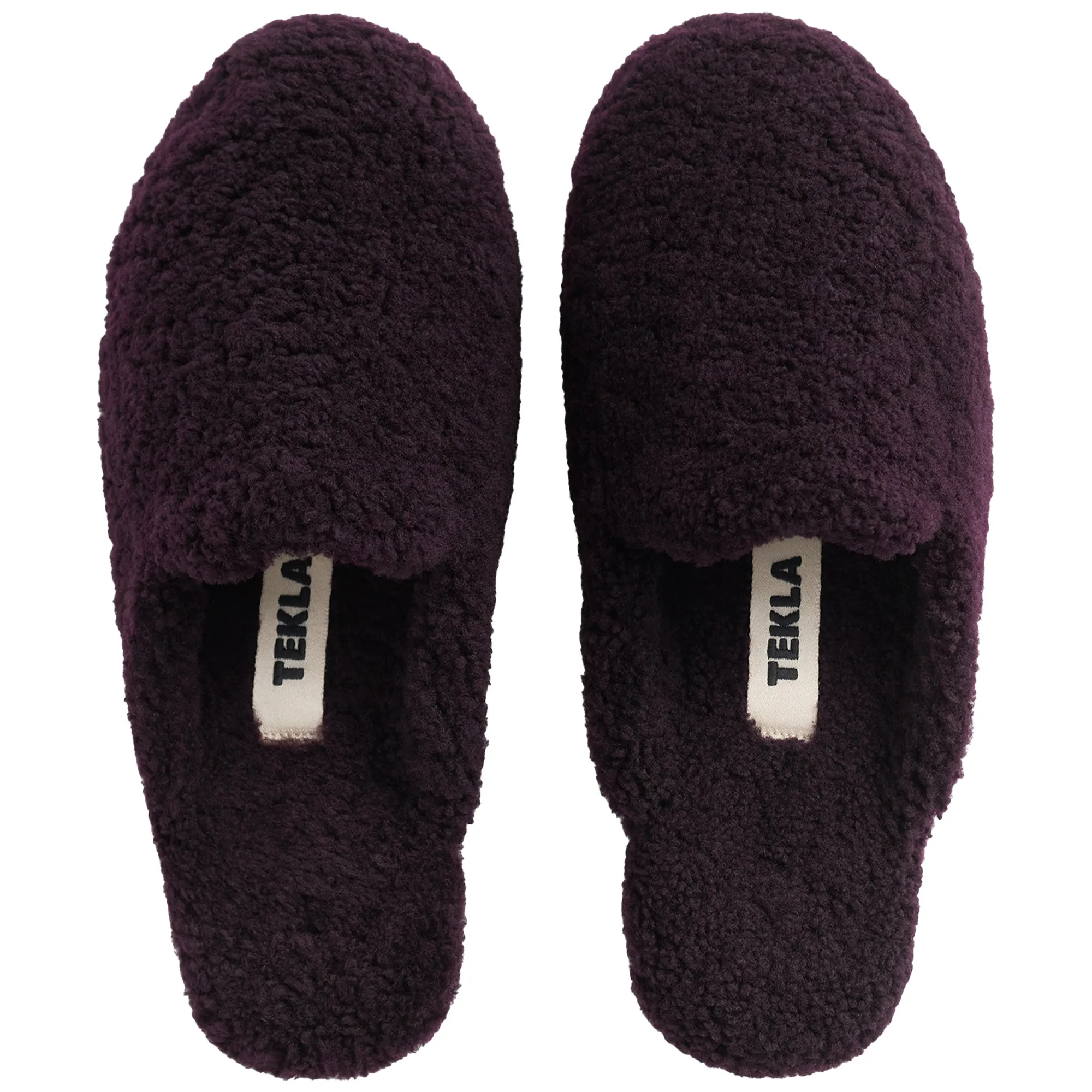 Shearling Wine Slippers - 1