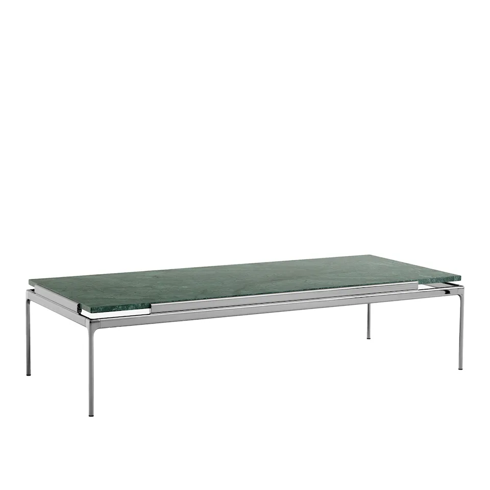 Sett Coffee Table LN12, Verde Guatemala/Dark Chrome