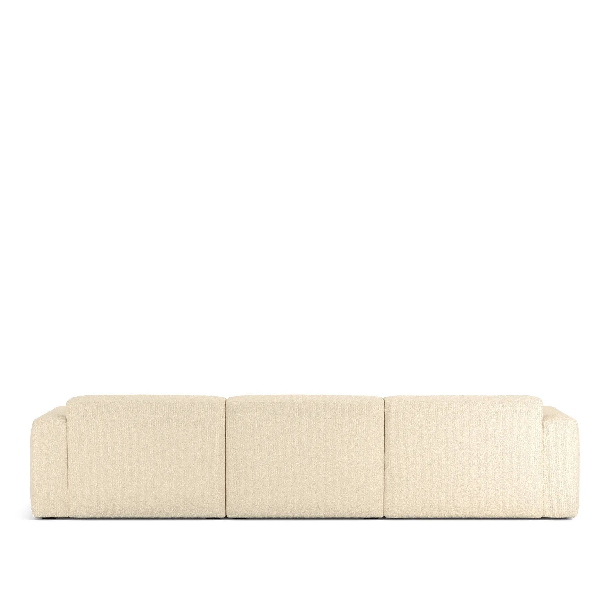Brick 3-Seater Chaise Lounge Left - 6
