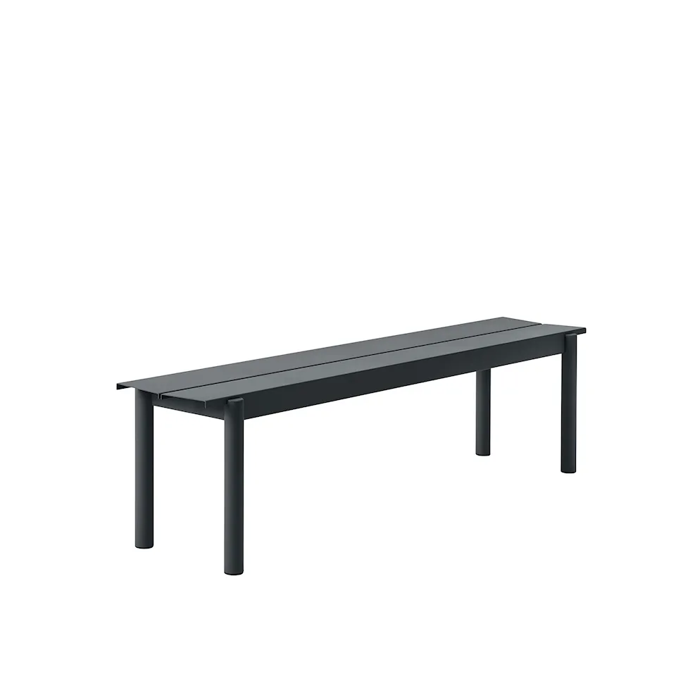 Linear Steel buitenbank 170 cm