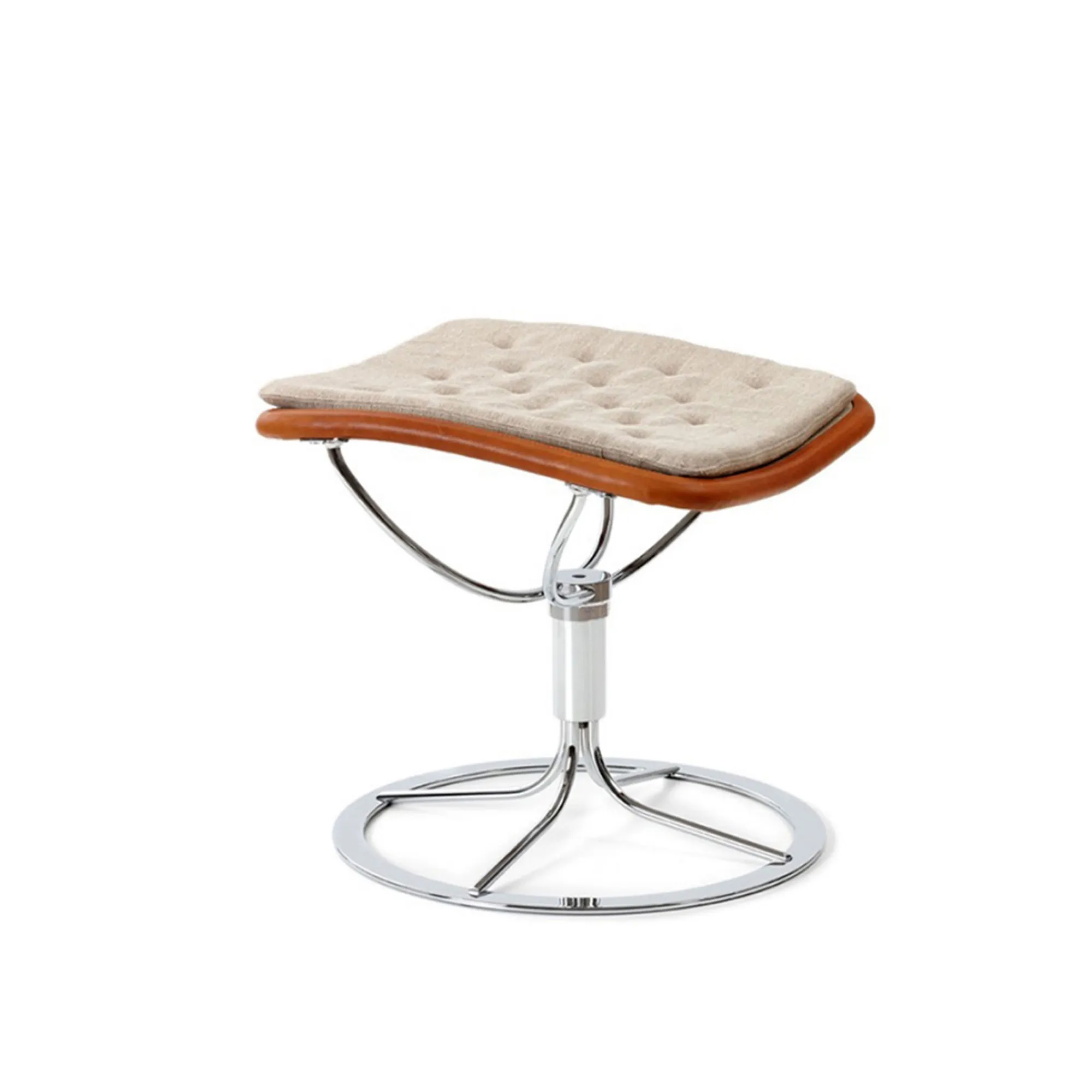 Jetson 69 Foot Stool - Flax/Dakota - 1
