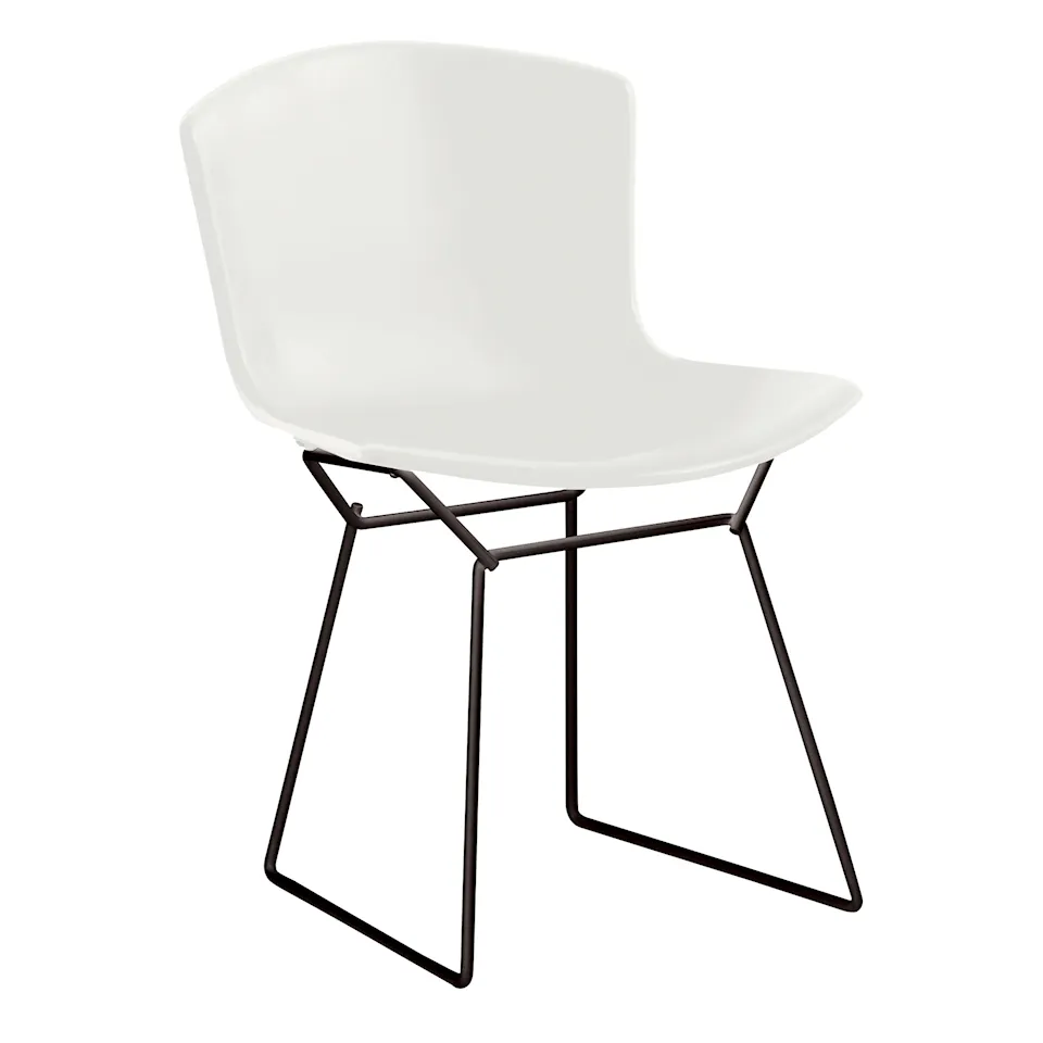 Bertoia Plastic udendørs stol sort
