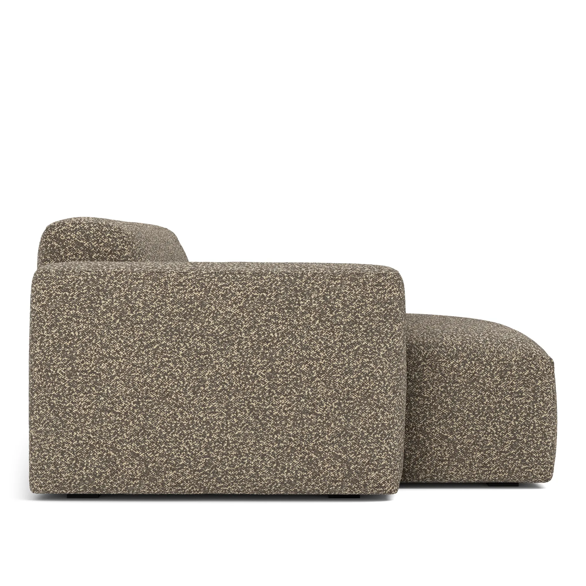 Brick 2-Seater Chaise Lounge Open End Right - 5