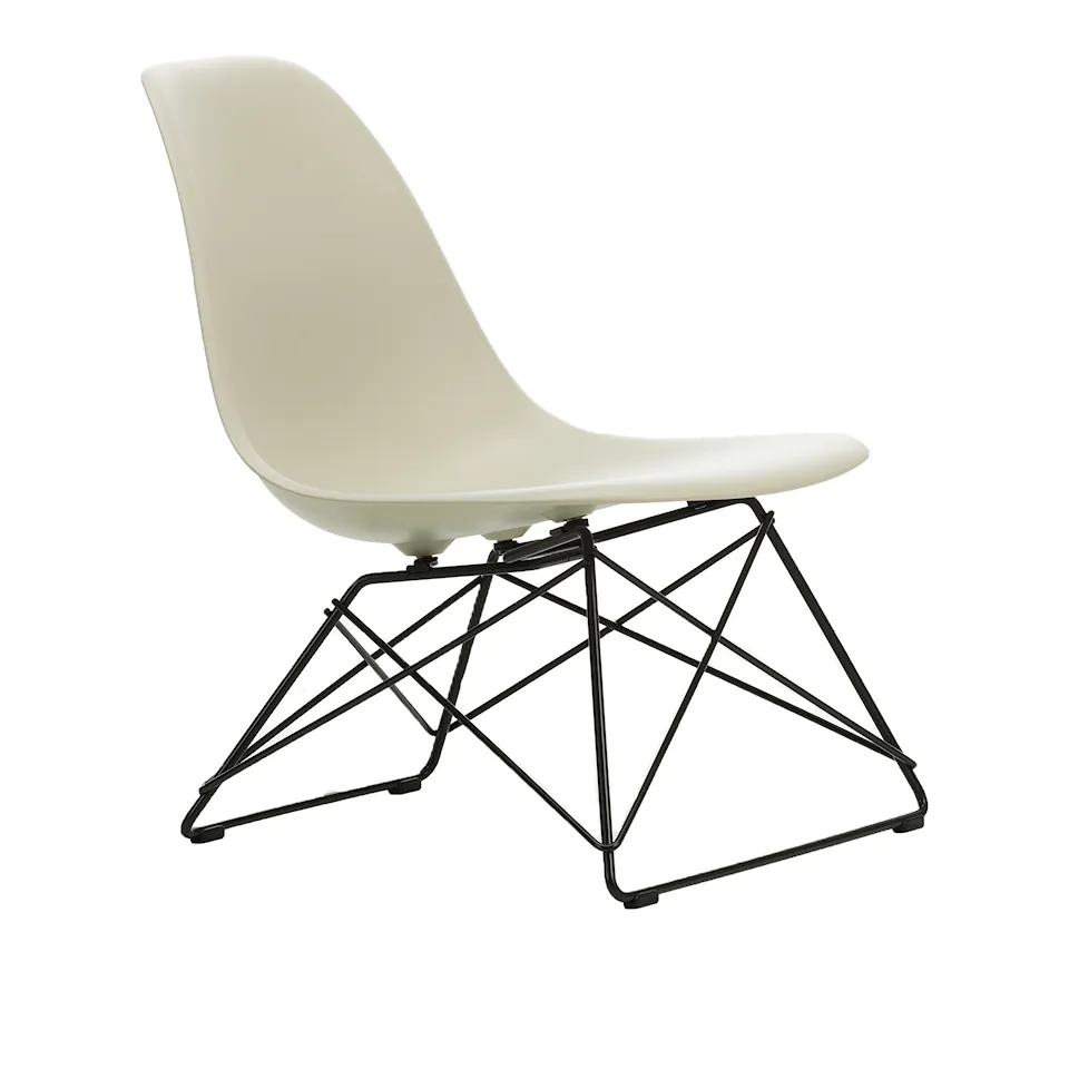 Eames RE Plastic Side Chair LSR tuoli Basic Dark