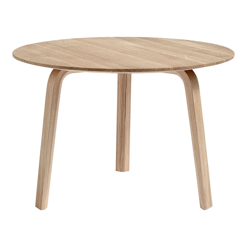 Bella Coffee Table, WB Lacquered Oak, Ø60 x H39 cm