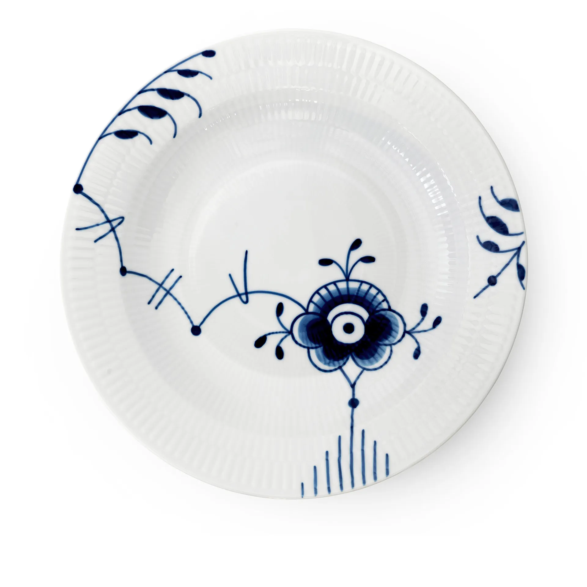 Blue Mega Deep Plate 27 cm - Royal Copenhagen - NO GA