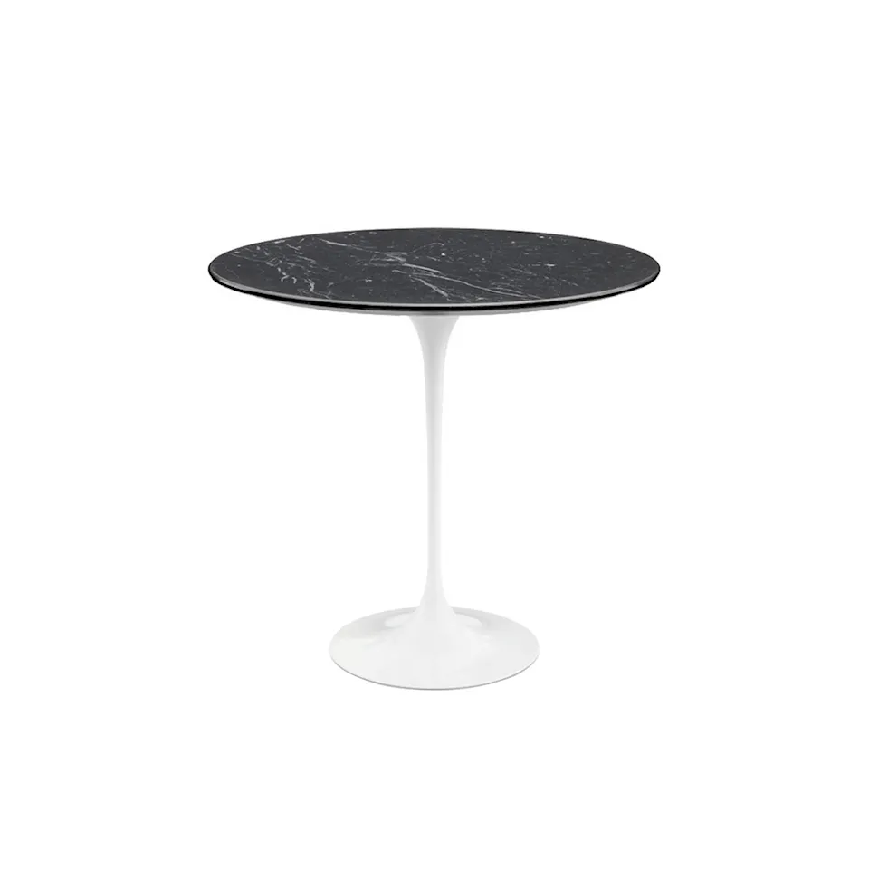 Saarinen Oval sivupöytä White