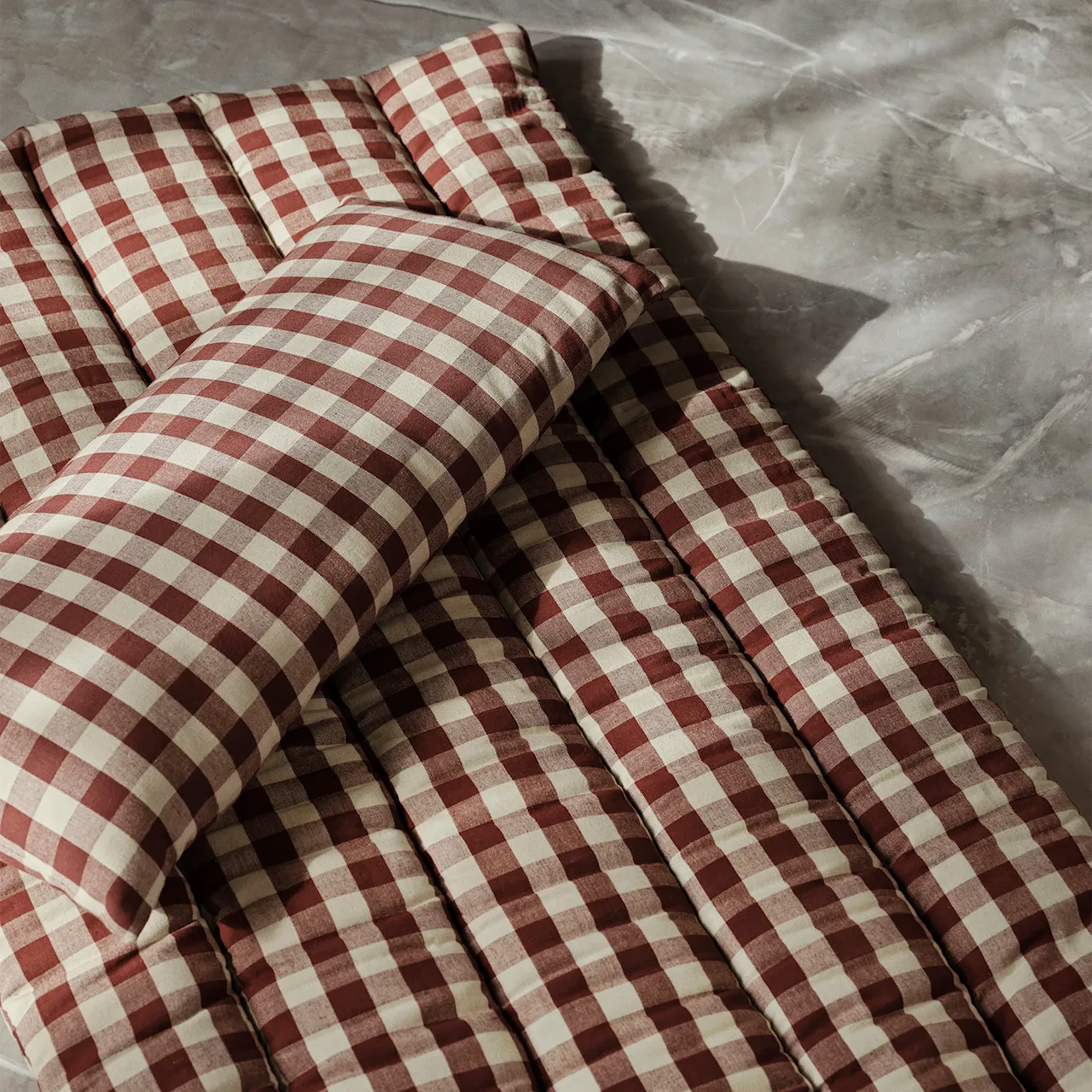 Bothy Check quiltet madras