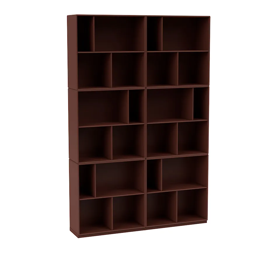 Montana Selection Read Spacious boekenkast plint 3 cm