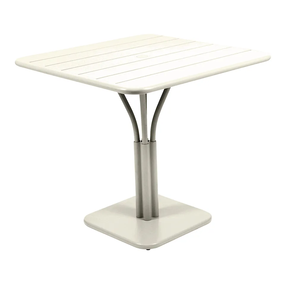 Luxembourg Pedestal Table 80x80 cm Clay Grey A5