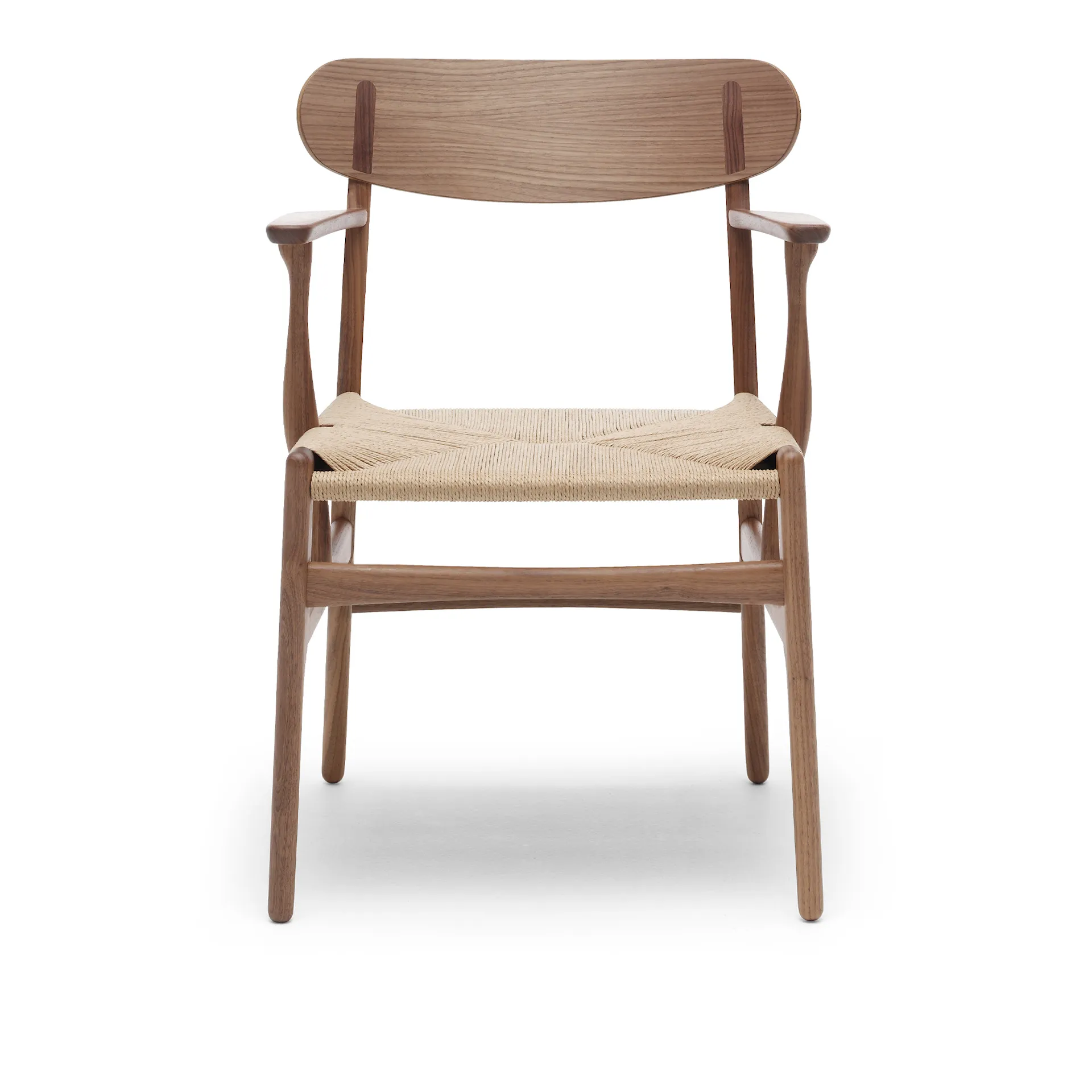 CH26 - Walnut/Natural Cord - Carl Hansen - Hans J. Wegner - NO GA