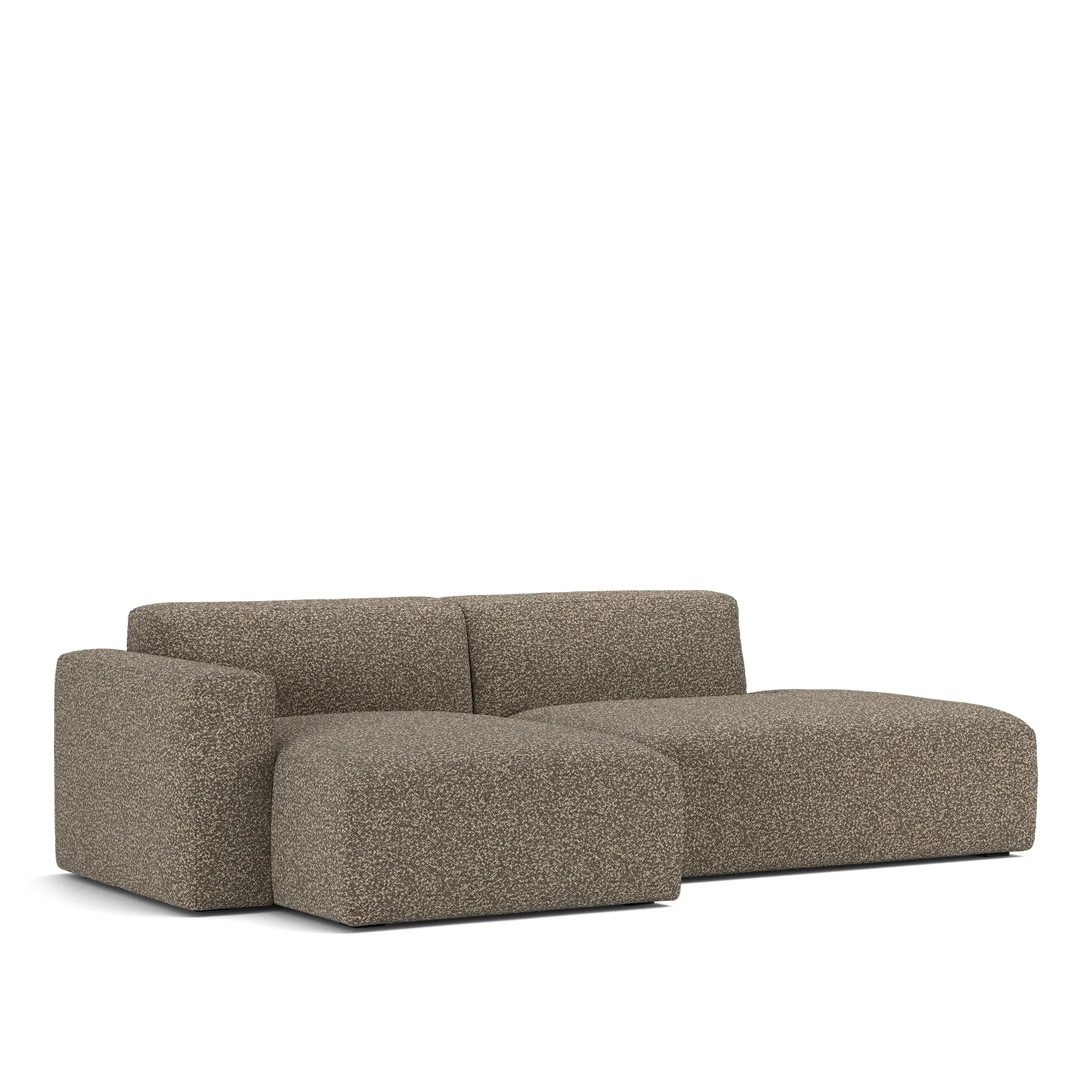 Brick 2-Seater Chaise Lounge Open End Right - 4