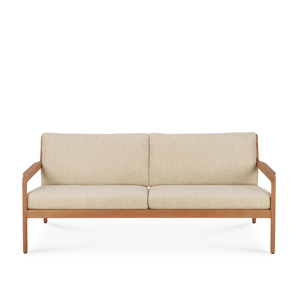 Jack Outdoor Sofa - Teak/Natural - 2 Seater