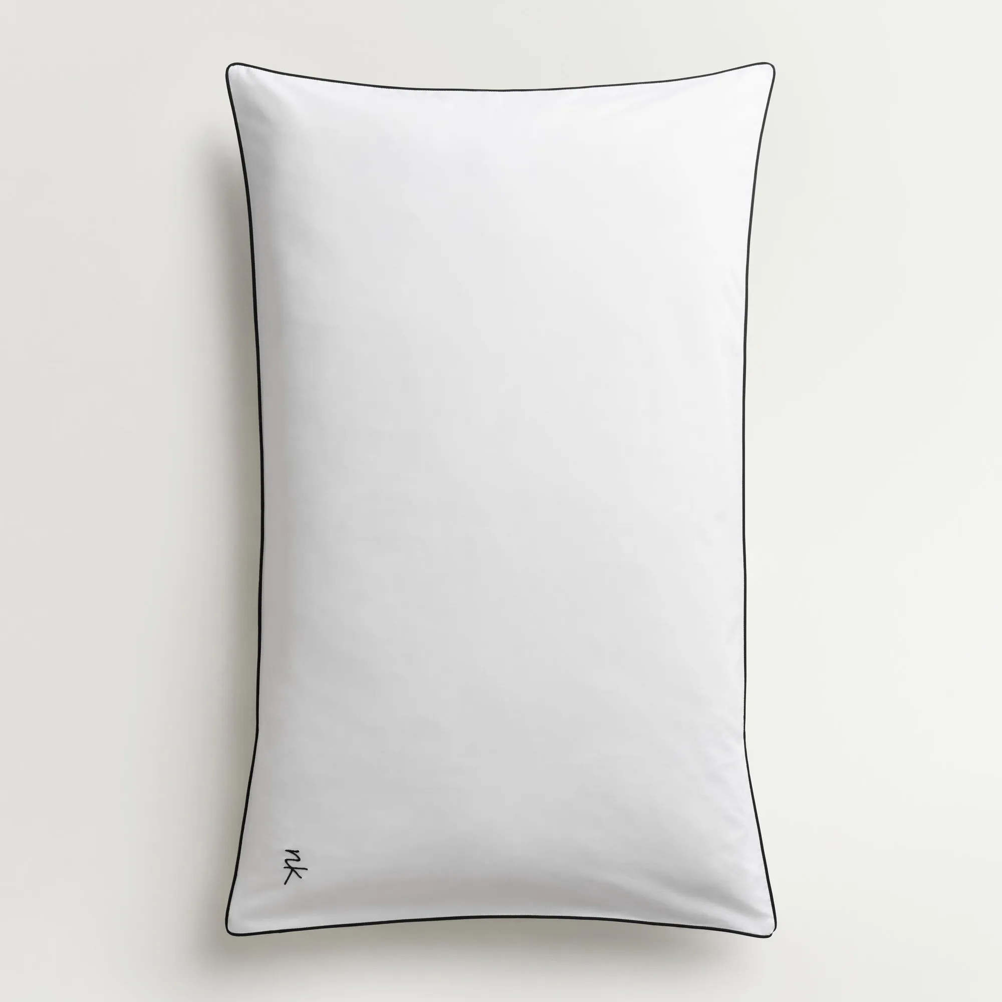 Percale Crisp White/Black tyynyliina 2 kpl - 7