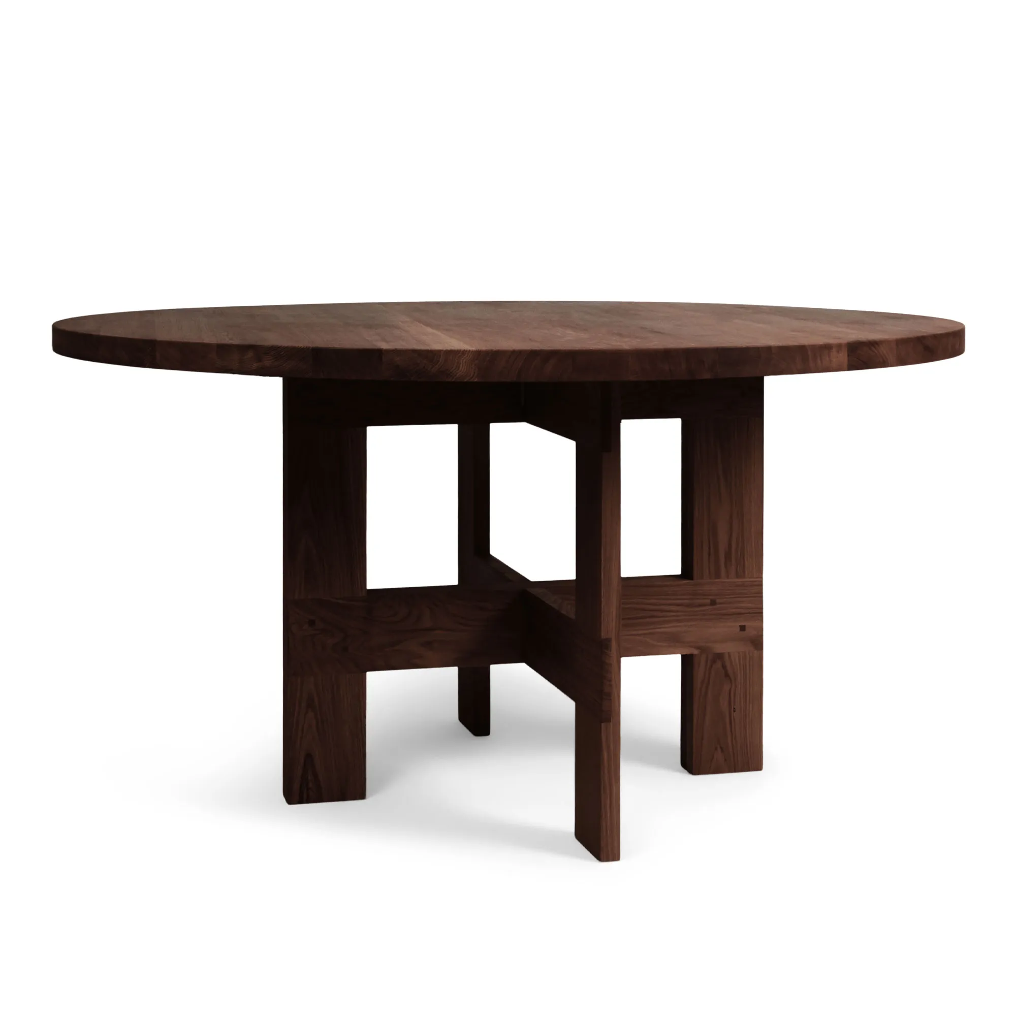 Farmhouse Trestle Round eettafel - 1