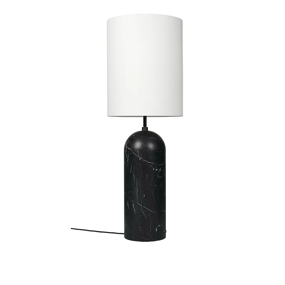 Gravity Floor Lamp XL High Black Marble