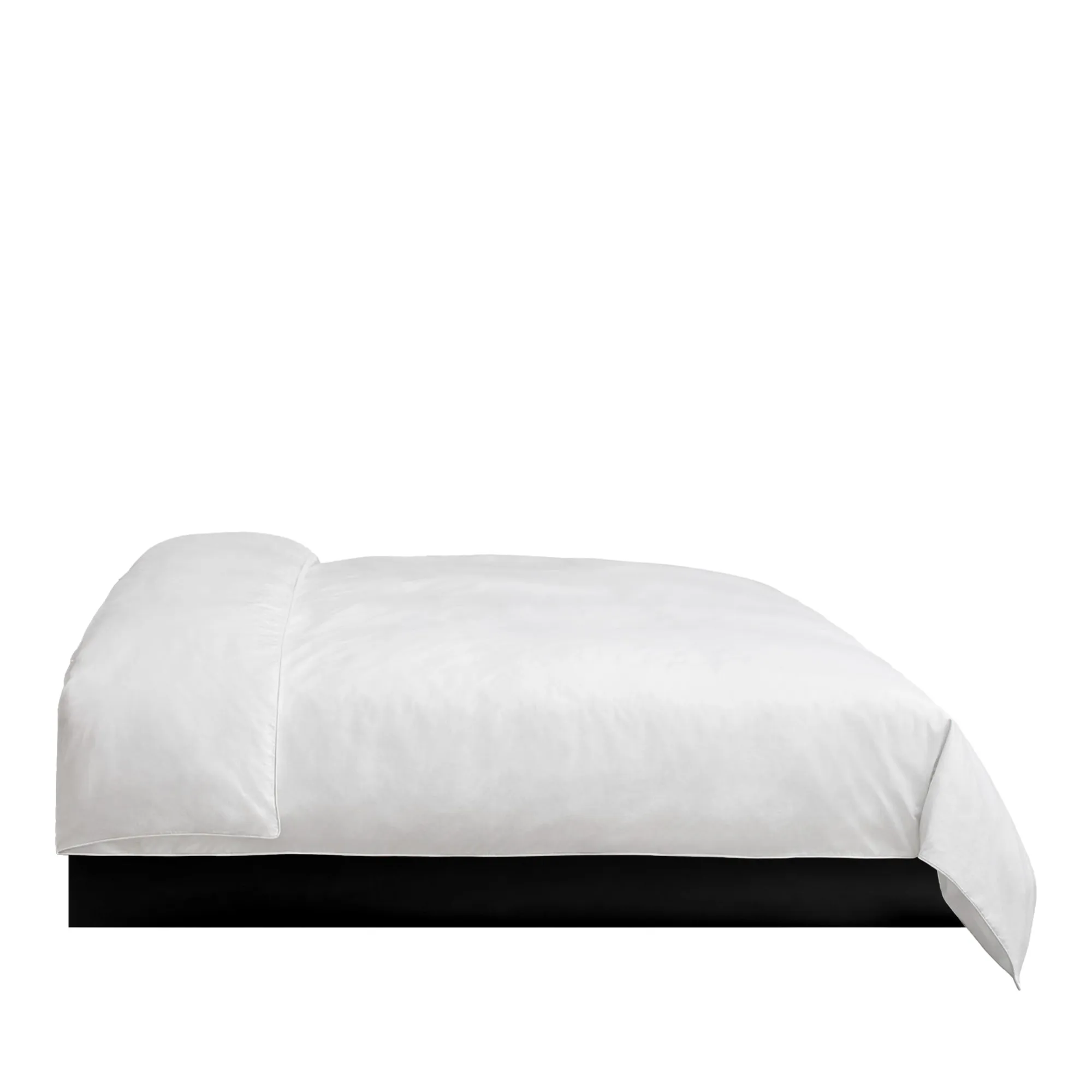 Percale Duvet Cover Crisp White/White - 1