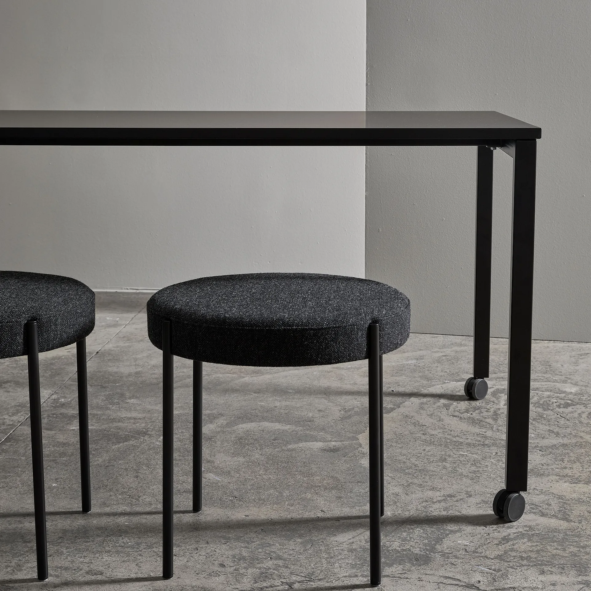 Panton Move Table Black - Verpan - Verner Panton - NO GA