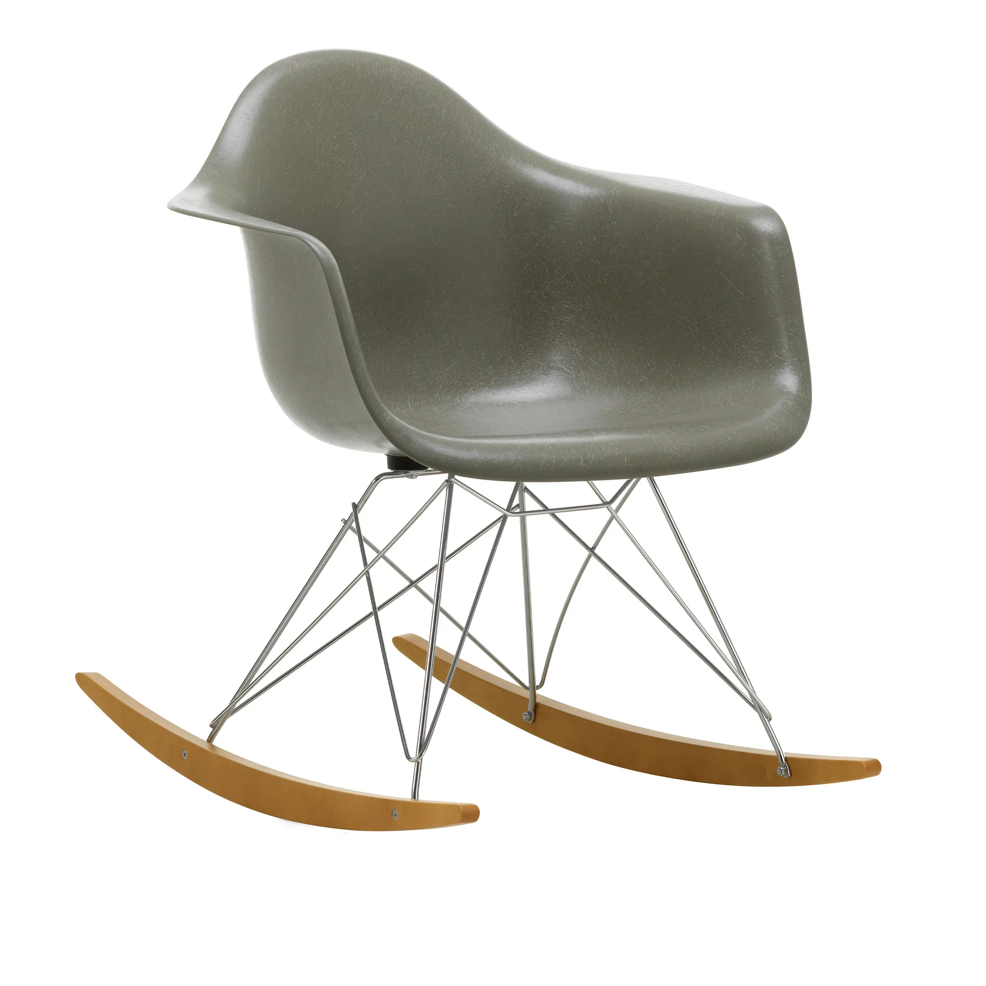 Eames Fiberglass Armchair RAR keinutuoli - 1