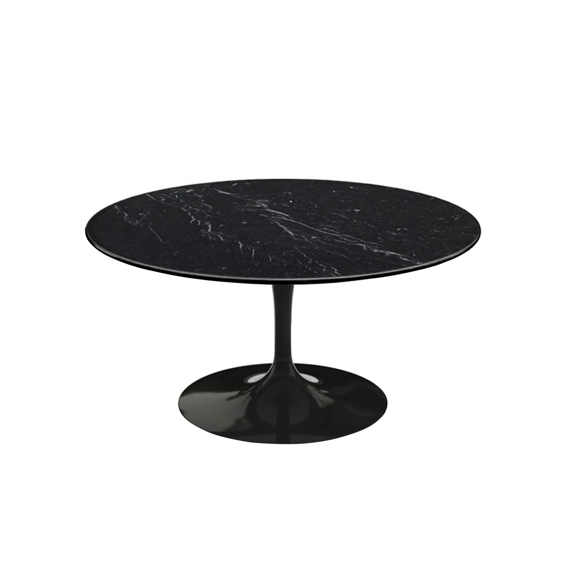Saarinen Round Coffee Table Ø 91 cm Black - 1