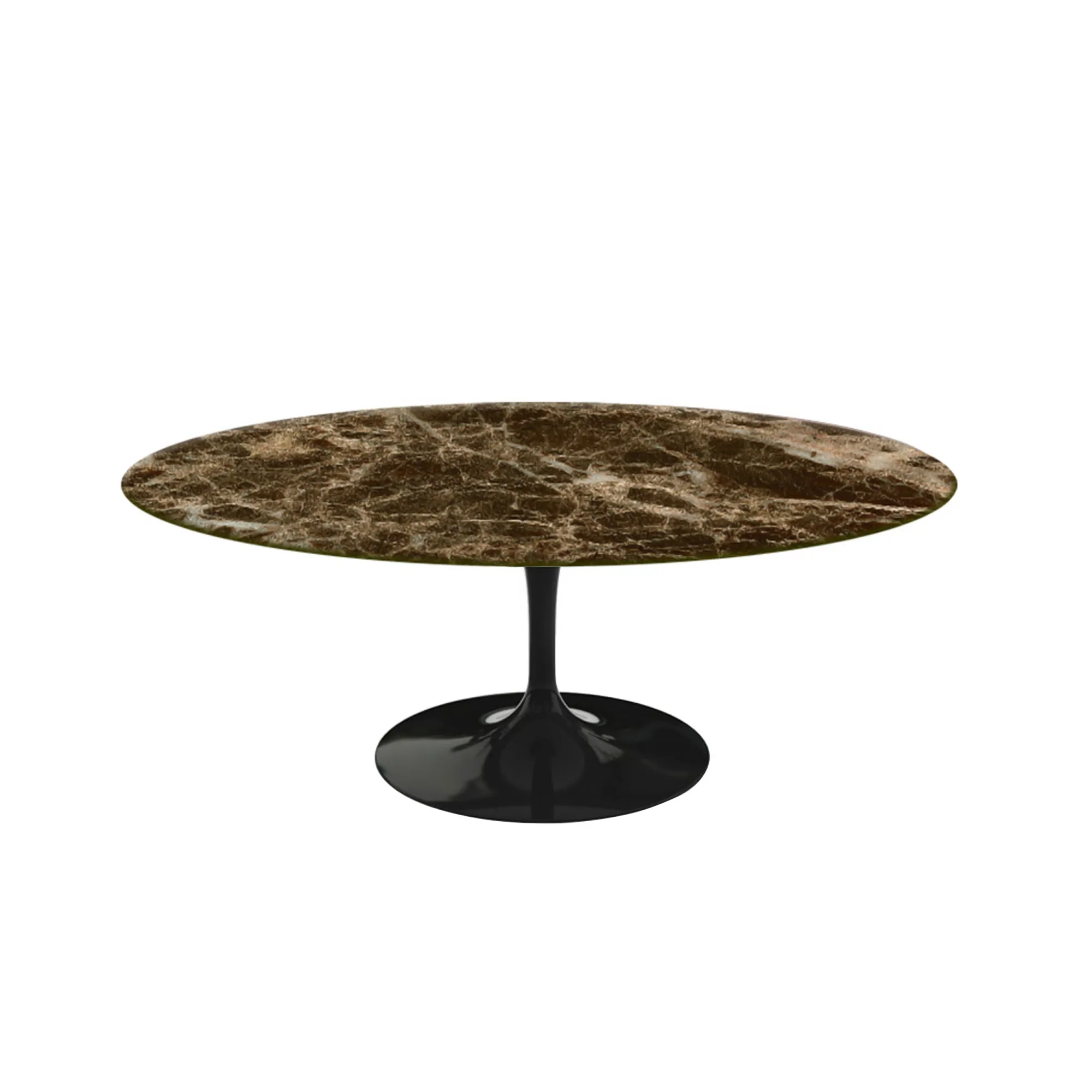 Saarinen Oval sohvapöytä Black - 1