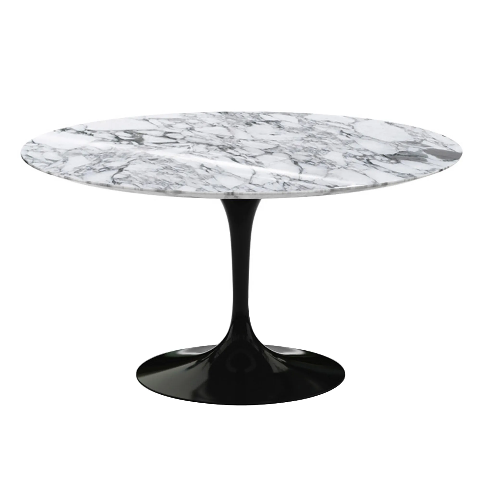 Saarinen Round Dining Table Ø 137 cm Black - 1
