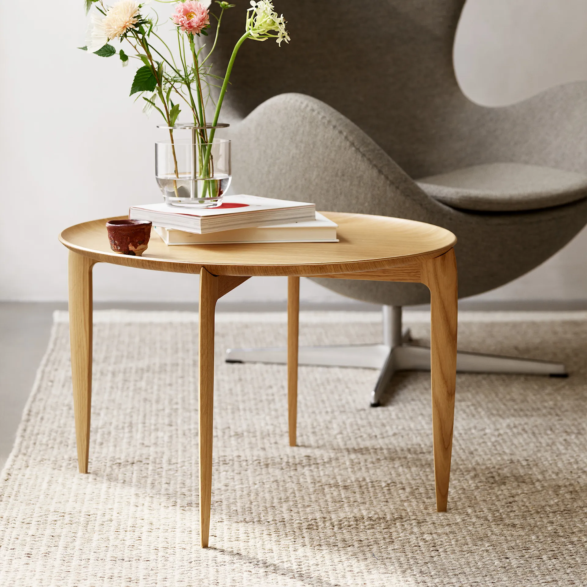 Tray Table Ø60 cm - Fritz Hansen - NO GA