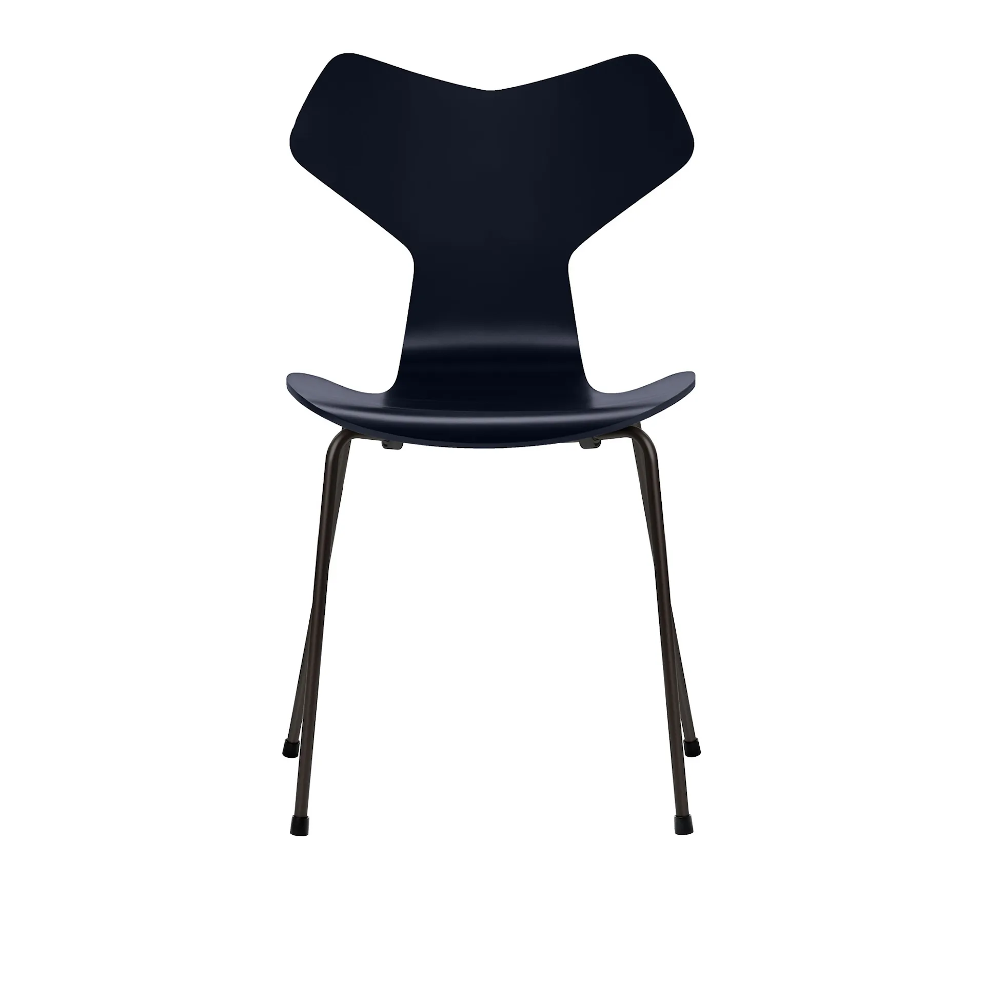 3130 Grand Prix Chair Beech Veneer Black - Fritz Hansen - Arne Jacobsen - NO GA