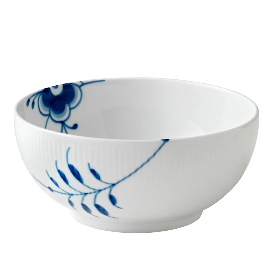 Blue Fluted Mega Bowl 1.8 L / 21 cm