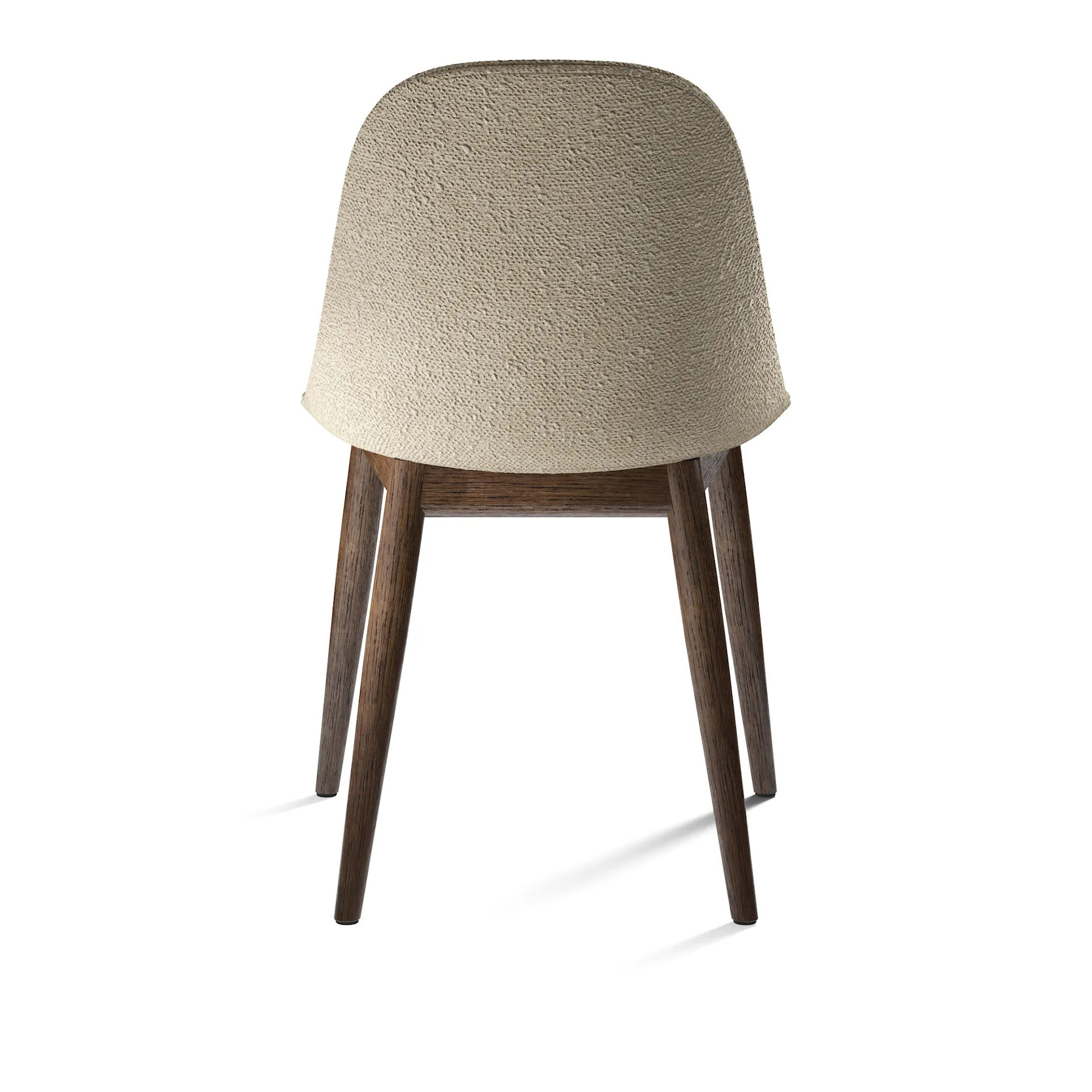 Harbour Dining Side Chair Upholstered - Dark Stained Oak - Audo Copenhagen - NO GA