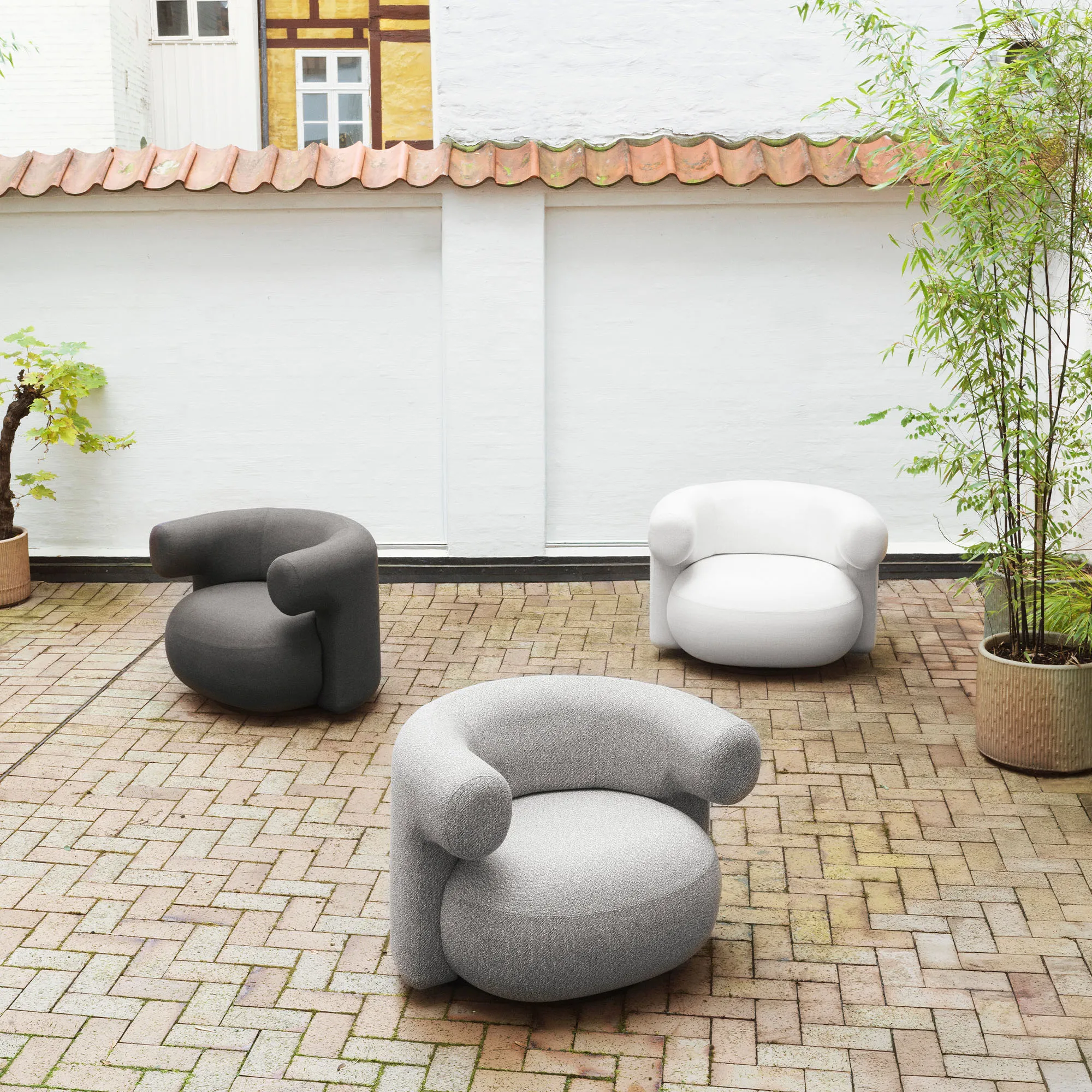 Burra lounge stol roterbar utomhus - 2