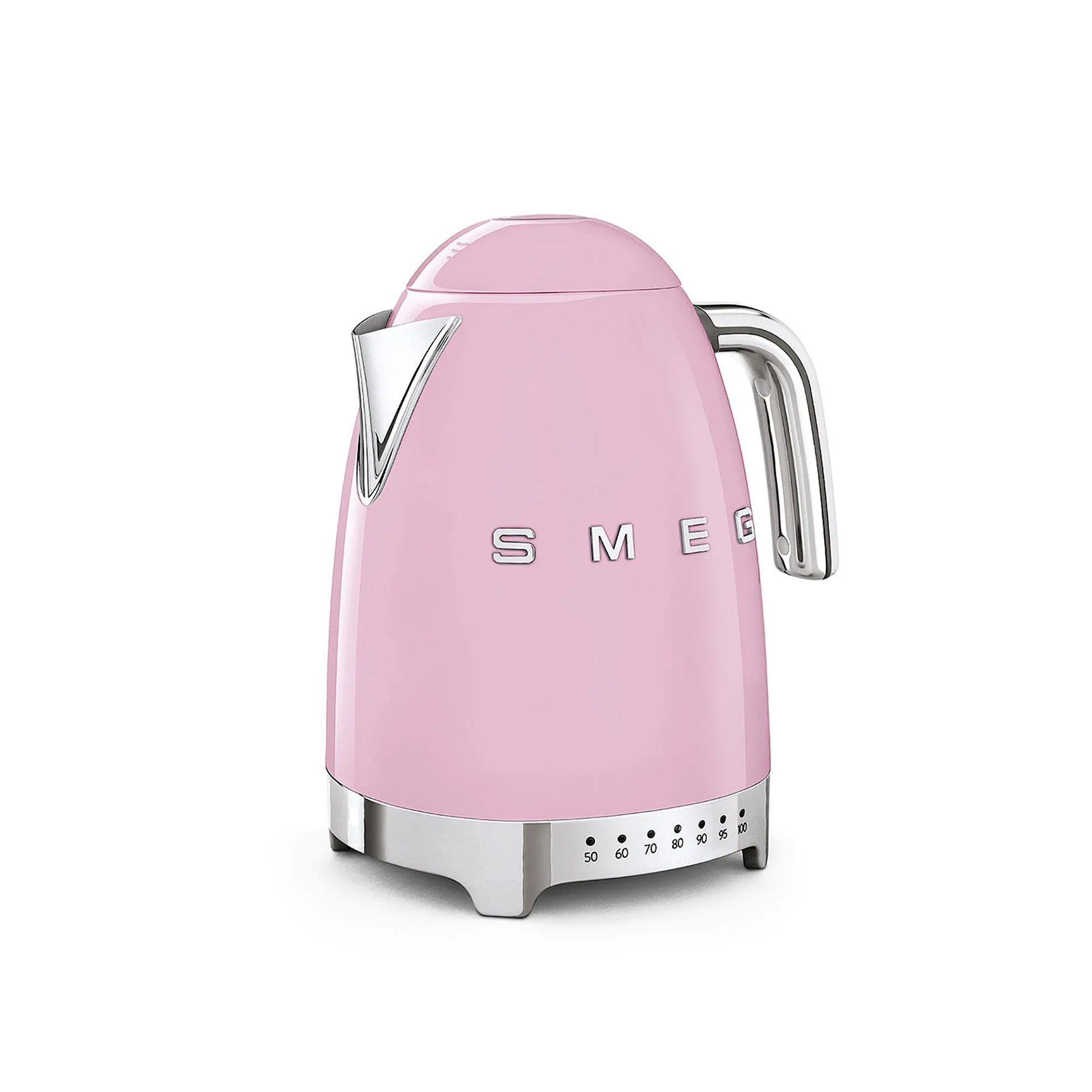 Smeg Variable Temperature Kettle Pink - Smeg - NO GA